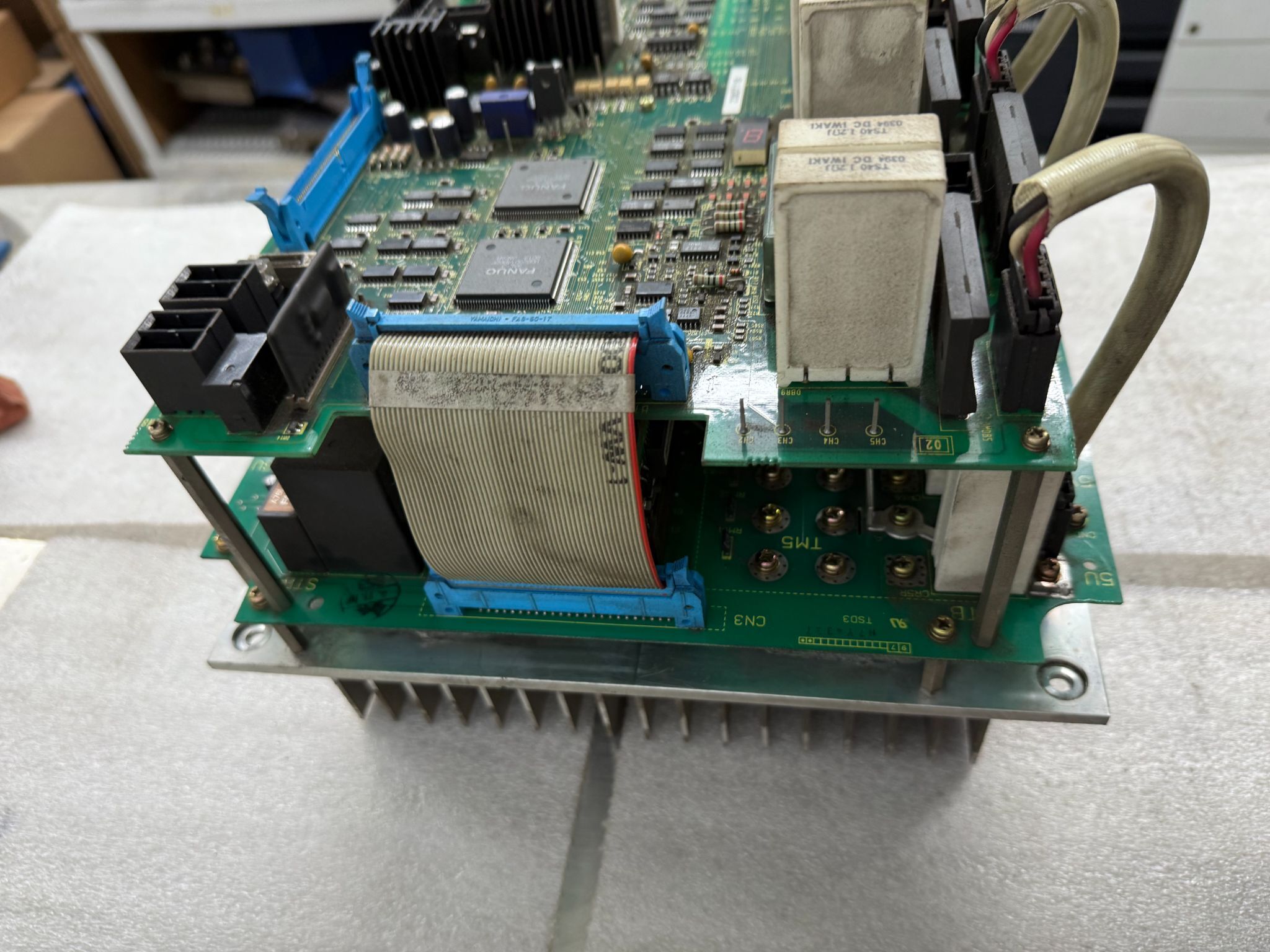 FANUC A06B-6076-H104 (A) 6-Axis Servo Amplifier USED 6