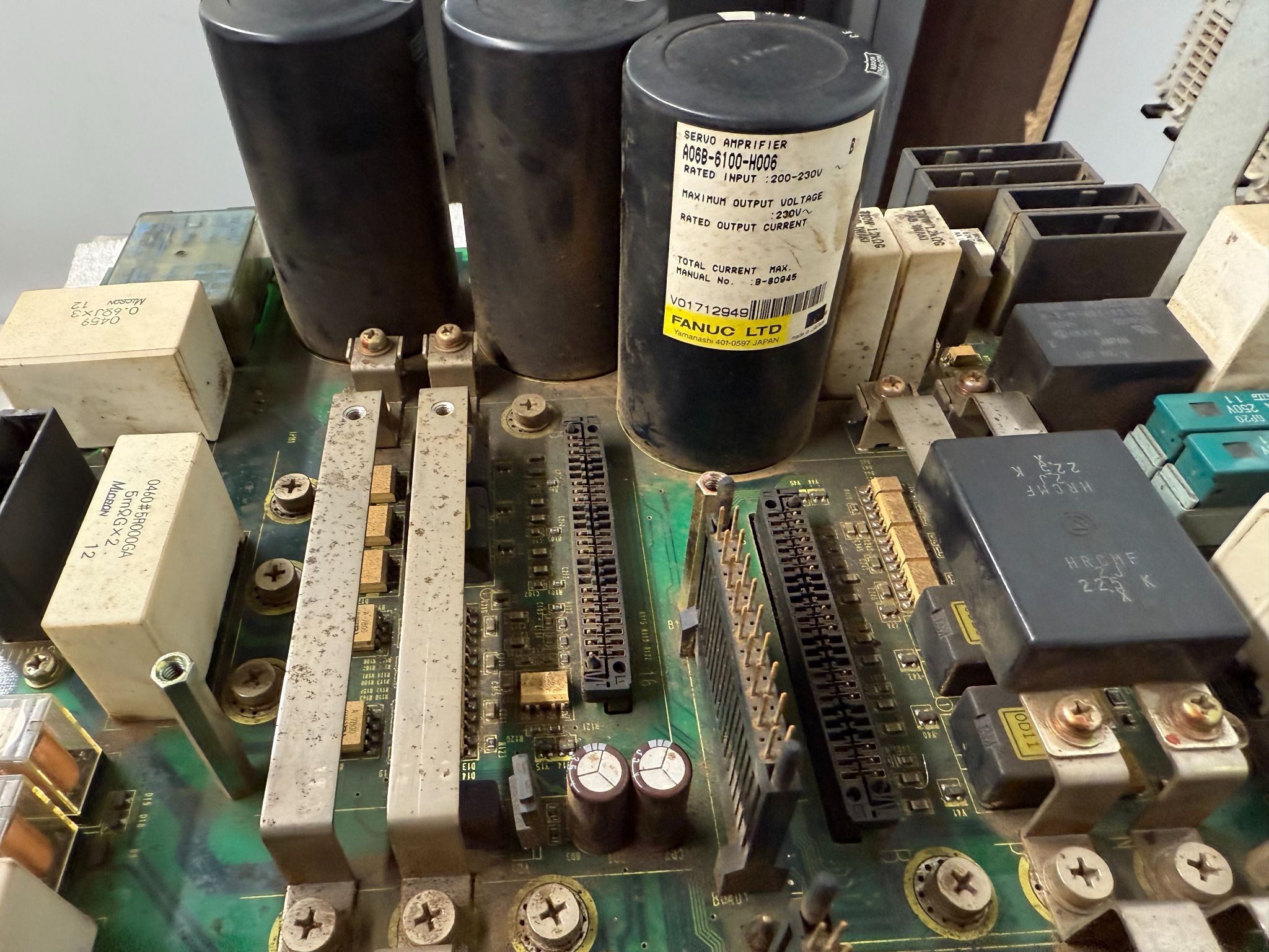 FANUC A20B-2003-0136/01A PCB - 6100 Series (B) Servo Amplifier USED 3
