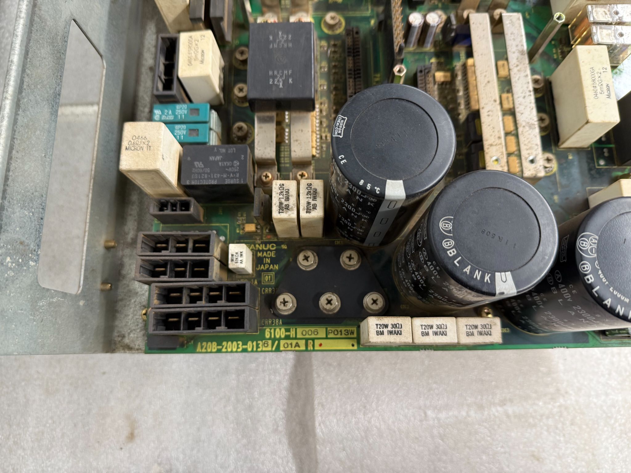 FANUC A20B-2003-0136/01A PCB - 6100 Series (B) Servo Amplifier USED 4