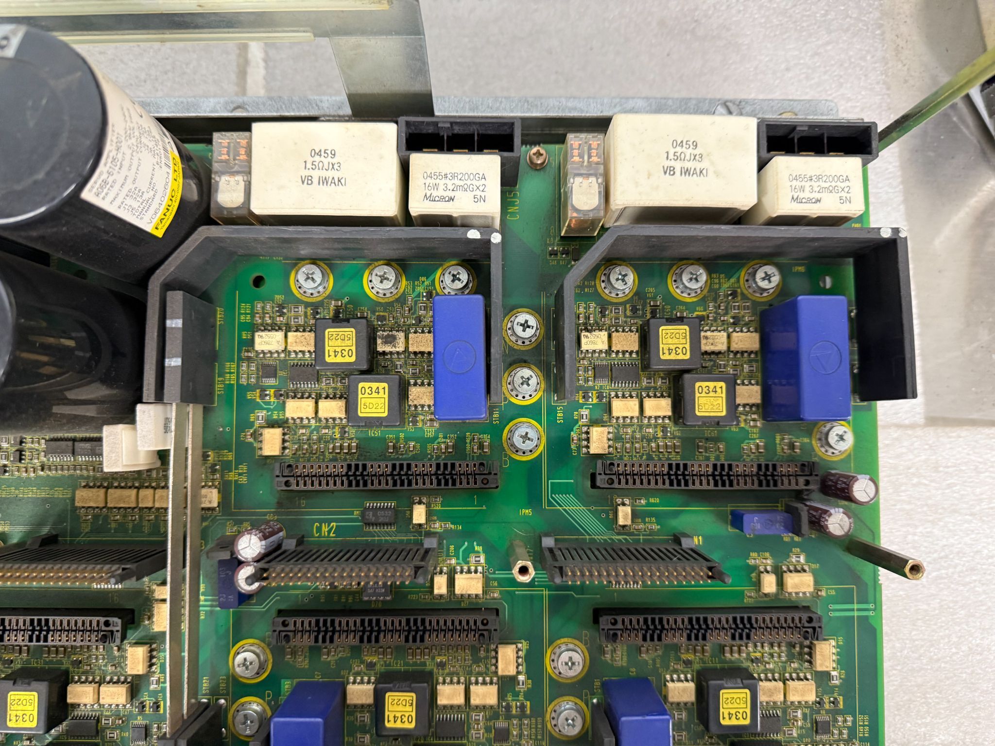 FANUC A16B-2000-0061/06C PCB - 6105 Series Servo Amplifier USED 2