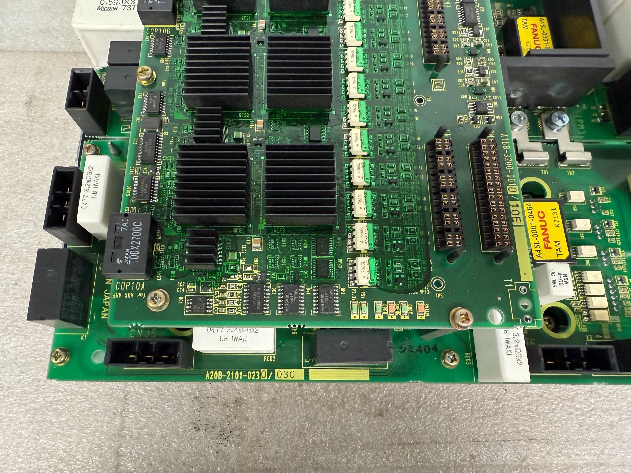 FANUC A06B-6107-H002 6-Axis Servo Amplifier USED 1