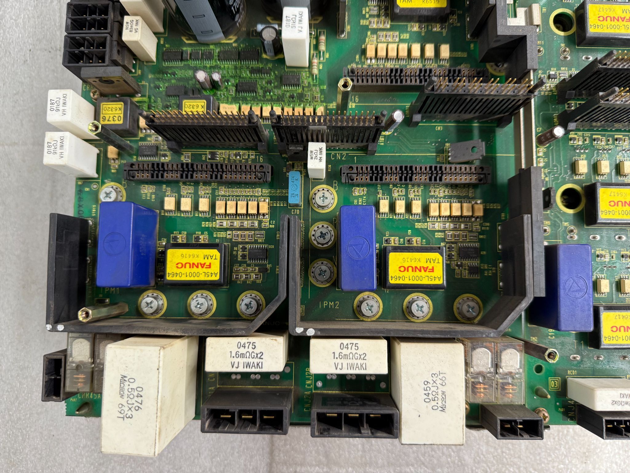 FANUC A06B-6107-H002 6-Axis Servo Amplifier USED **Missing Control Board** 2