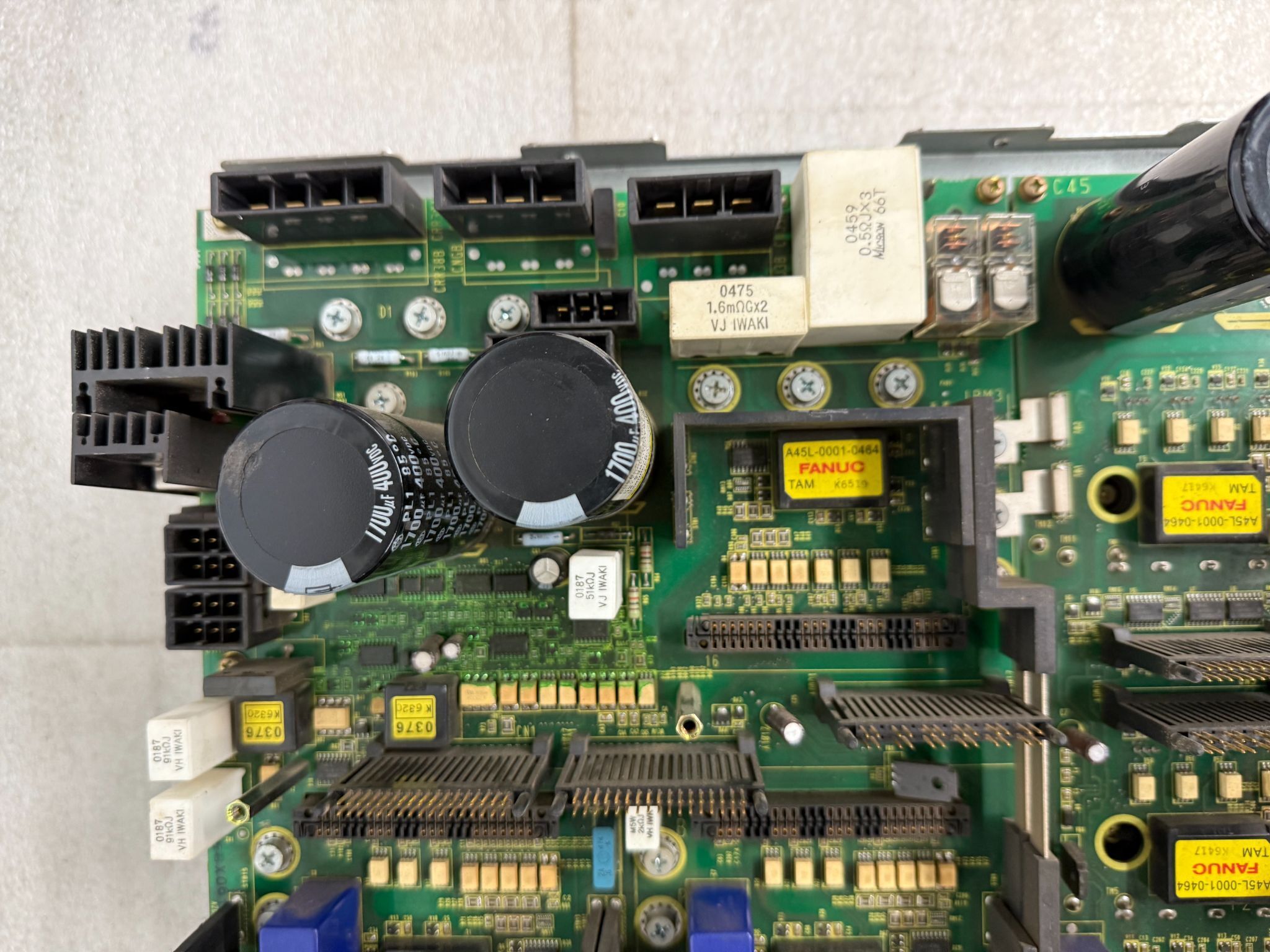 FANUC A06B-6107-H002 6-Axis Servo Amplifier USED **Missing Control Board** 3
