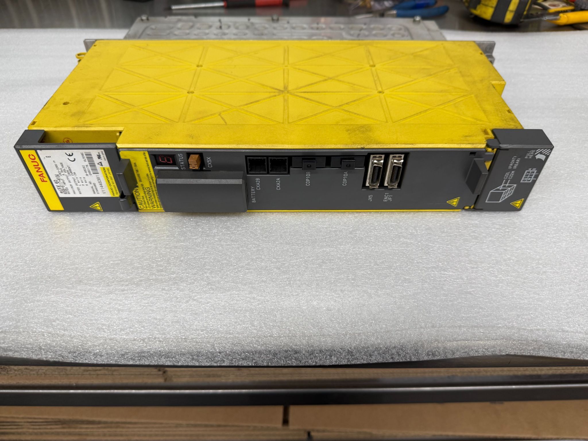 FANUC A06B-6117-H104 aiSV-40 SERVO AMPLIFIER MODULE USED 2