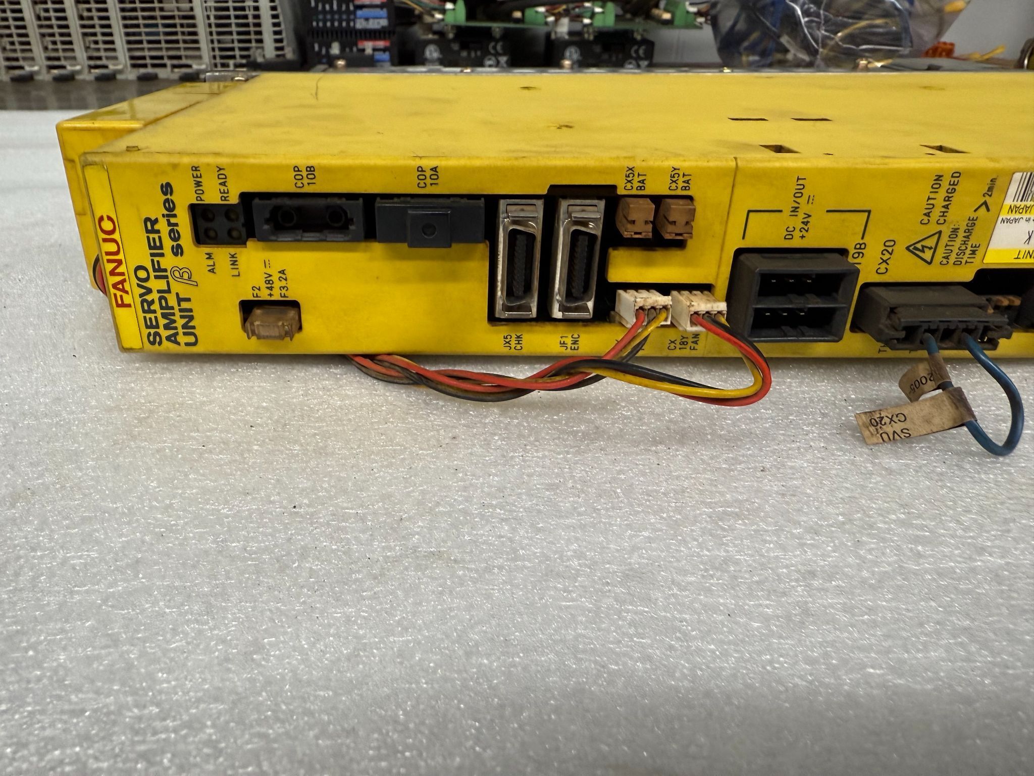 FANUC A06B-6093-H114 Beta Series SVU-80 Servo Drive USED 3
