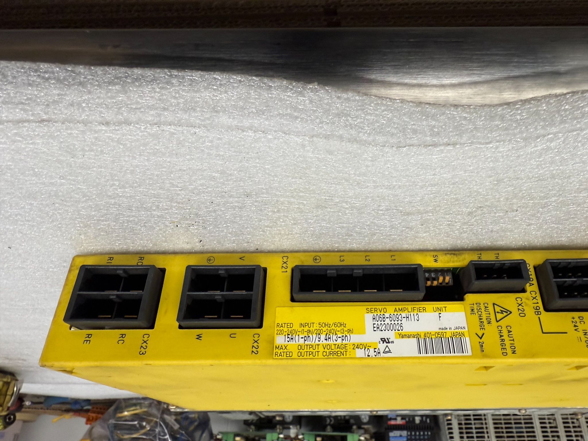 FANUC A06B-6093-H113 Beta Series SVU-40 Servo Drive USED 2