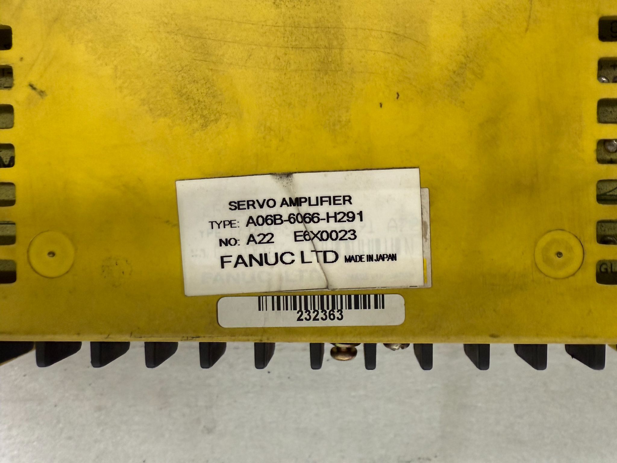 FANUC A06B-6066-H291 C Series Dual Axis Servo Amplifier USED 5