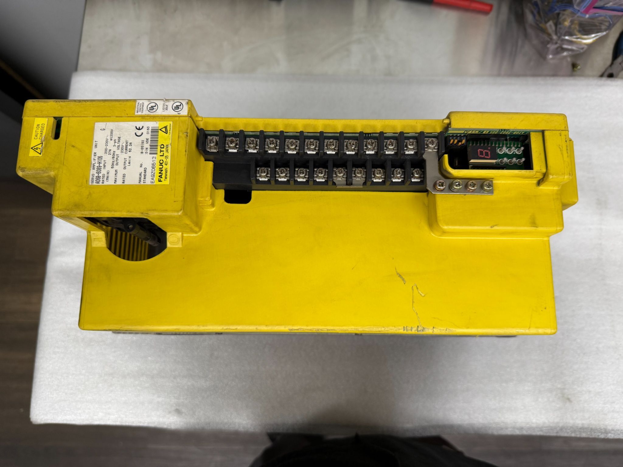 FANUC A06B-6089-H106 ALPHA-130A Servo Amplifier USED 0