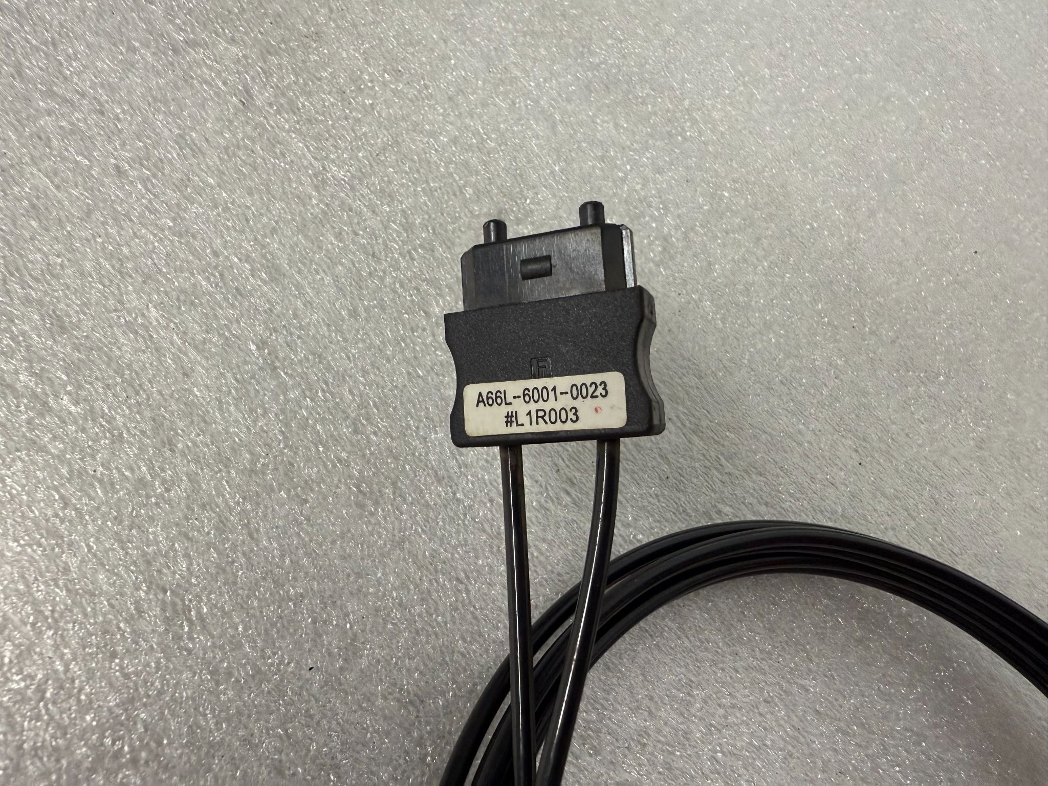 FANUC A66L-6001-0023#L1R003 1m Fiber Optic Cable USED 1
