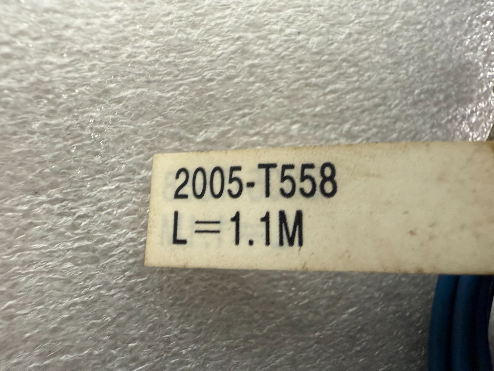 FANUC A660-2005-T558 L=1.1M CXS2A Aux Cable USED 1