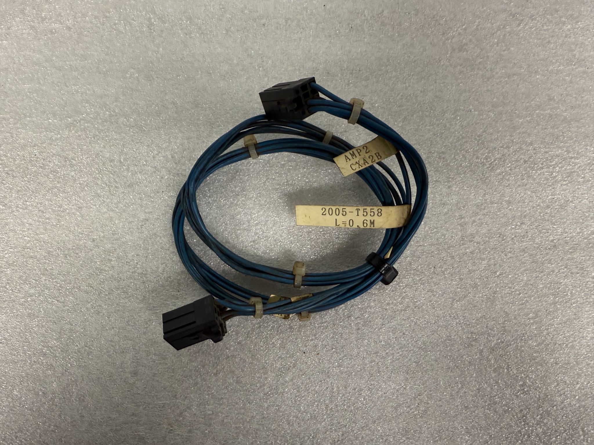 FANUC A660-2005-T558 L=0.6M CXS2A Aux Cable USED 0