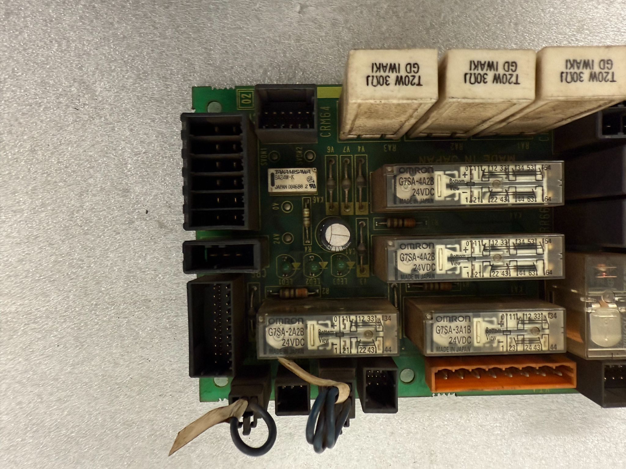 FANUC A20B-1007-0800/01A PCB - E-STOP/Emergency Stop Unit USED 3