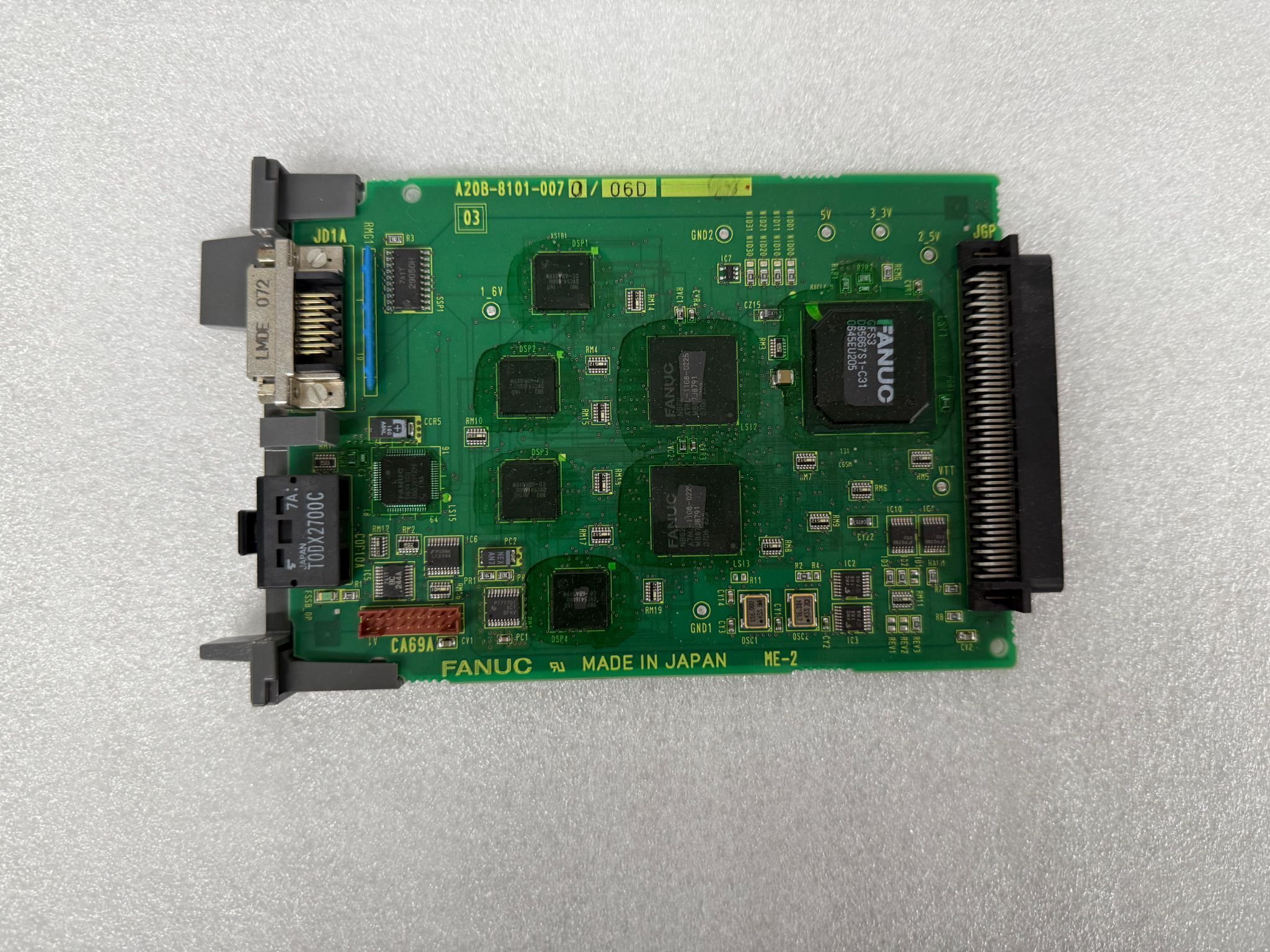 FANUC A20B-8101-0070/06D PCB - Auxiliary Axis for R-30iA USED 0