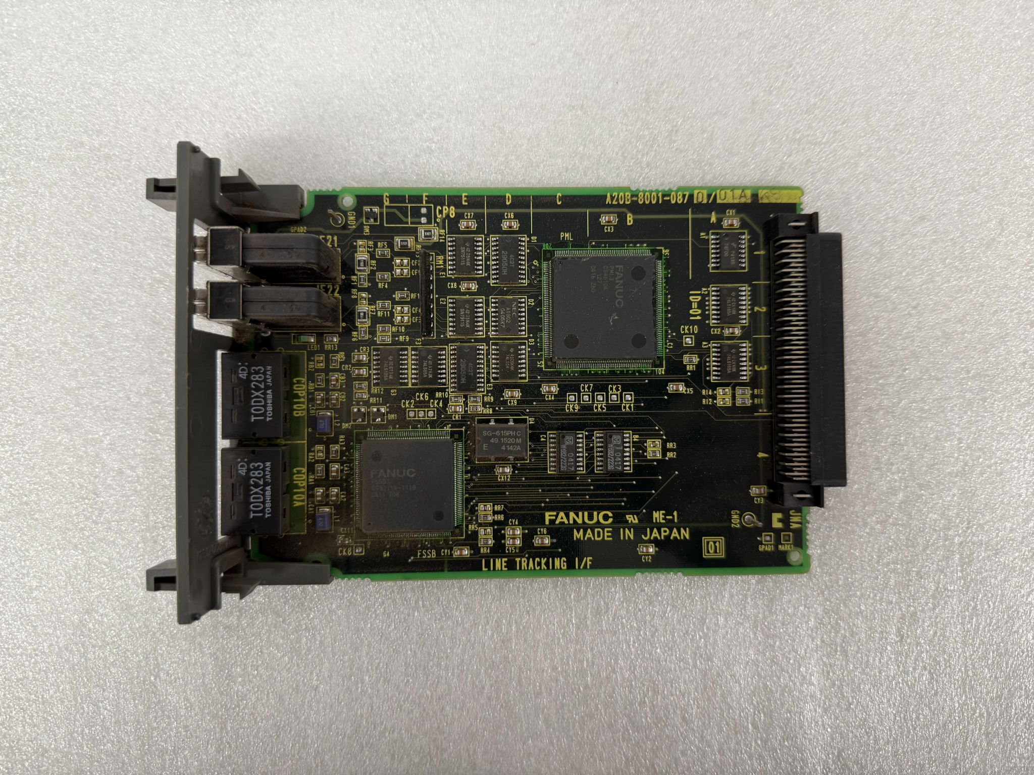 FANUC A20B-8001-0870/01A PCB - Line Tracking Interface Module USED 0