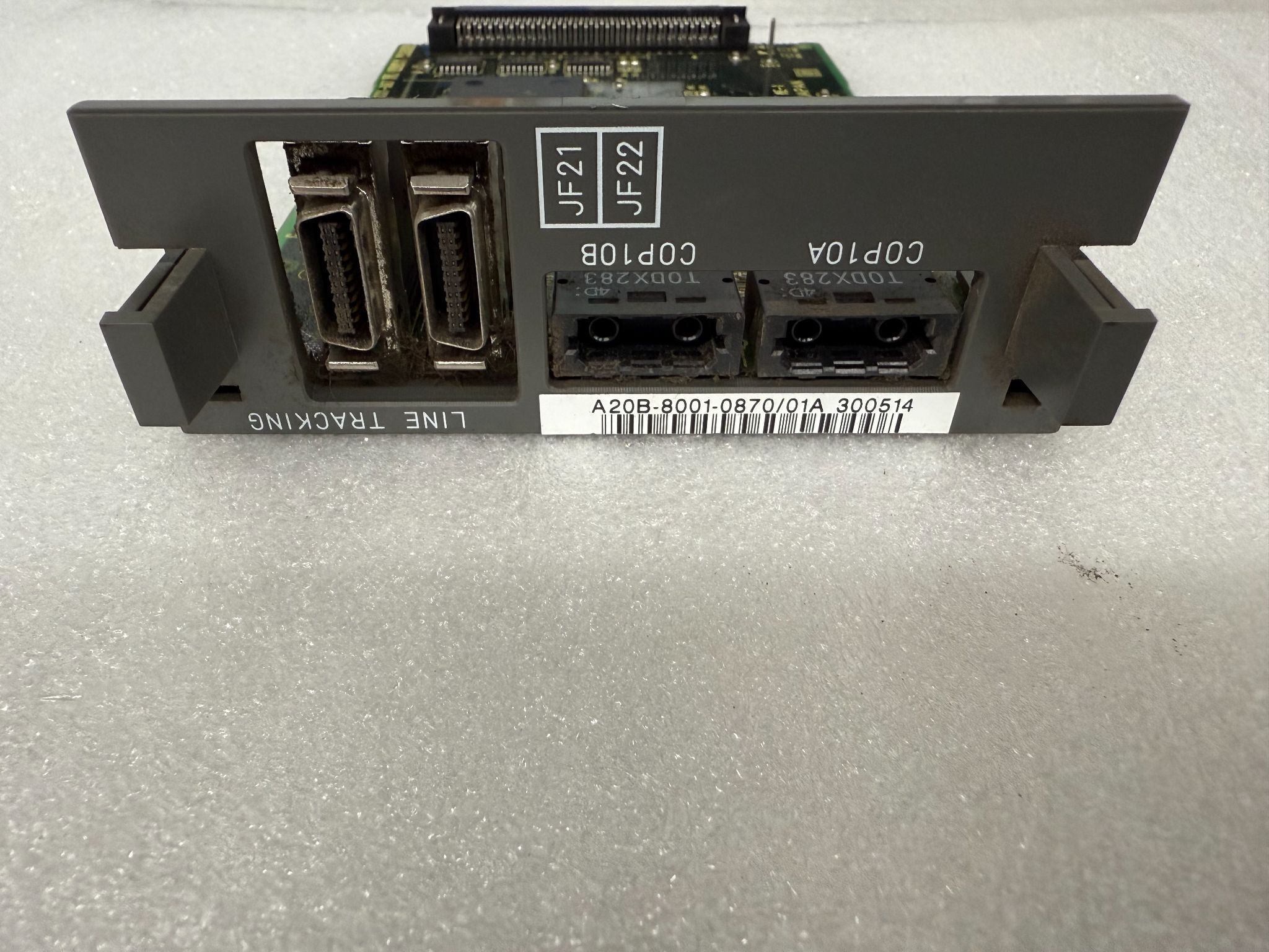 FANUC A20B-8001-0870/01A PCB - Line Tracking Interface Module USED 2