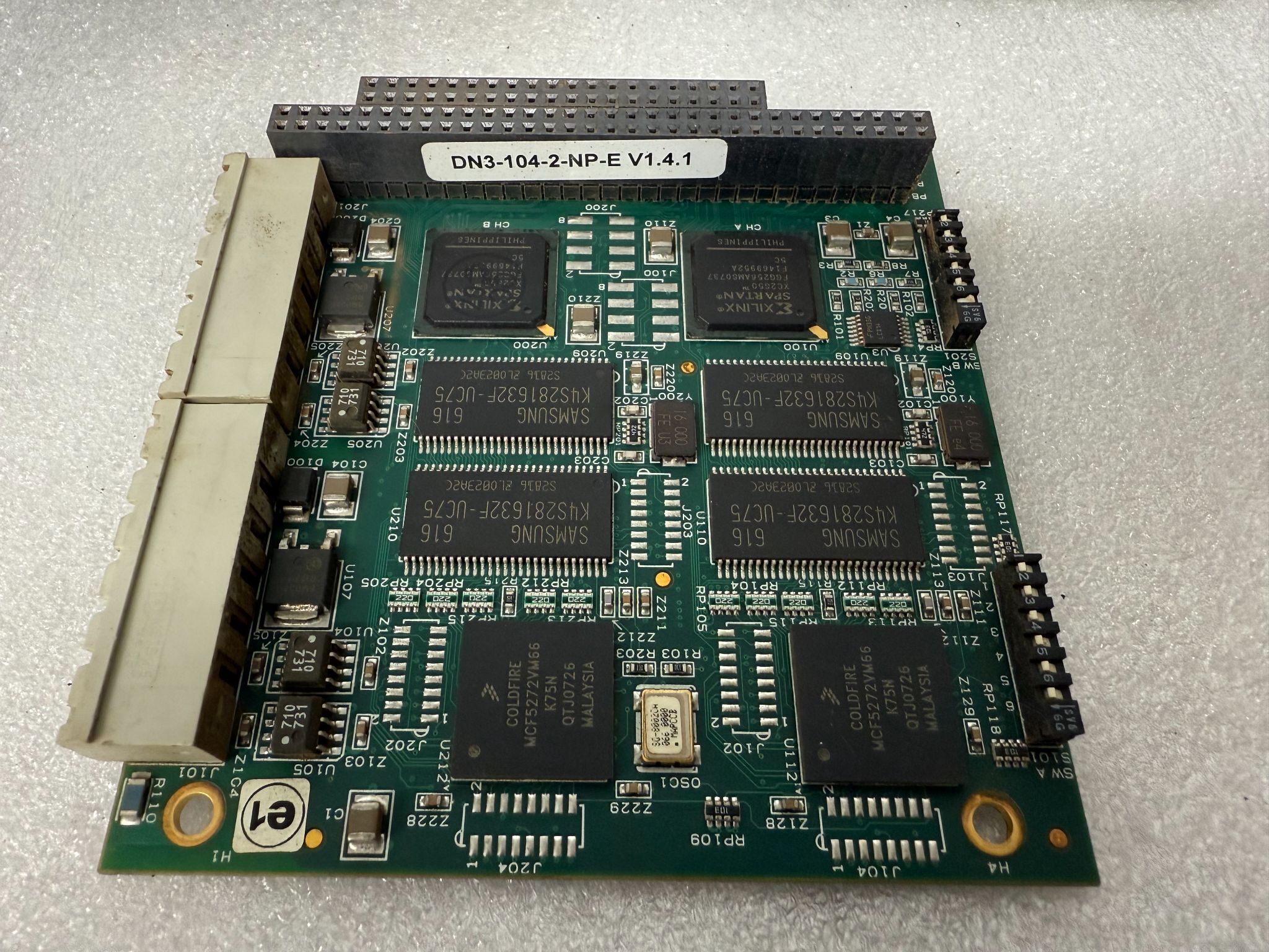WOODHEAD DN3-104-2-E V1.4.1 PCB - DeviceNet Interface Card USED 3