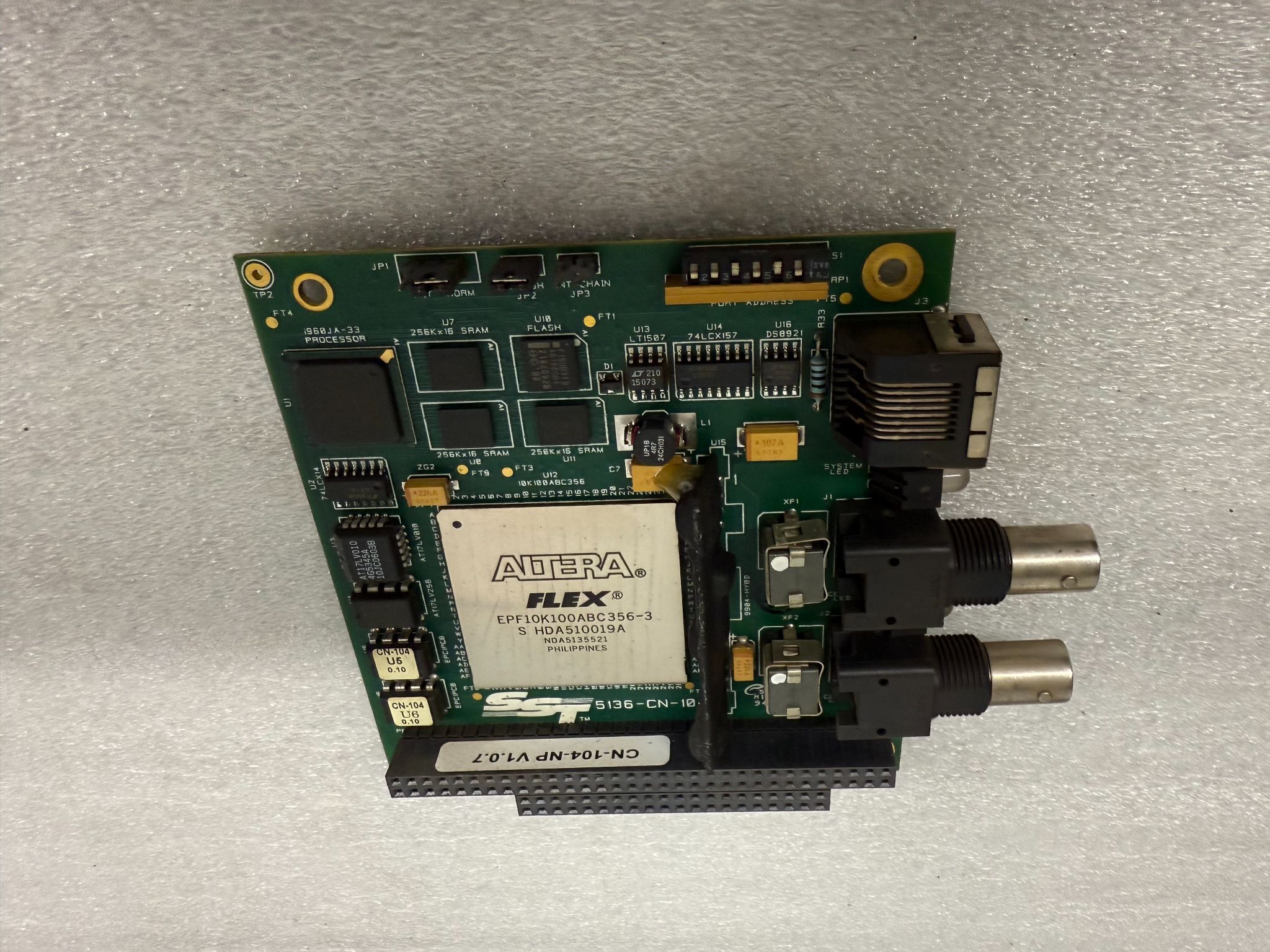 WOODHEAD 5136-CN-104 PCB - ControlNet Interface Card USED 1
