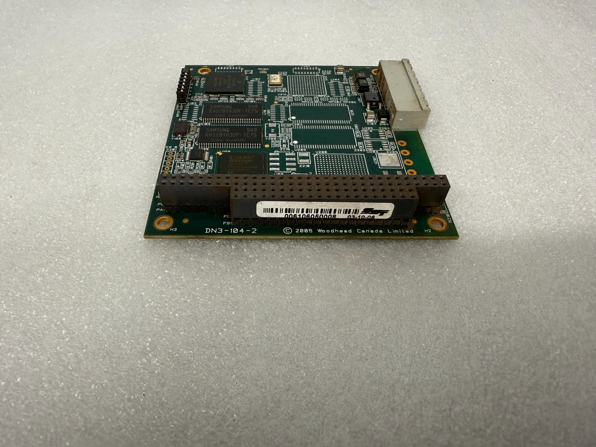 WOODHEAD DN3-104-1-NP V1.3.0 PCB - DeviceNet Interface Card USED 3