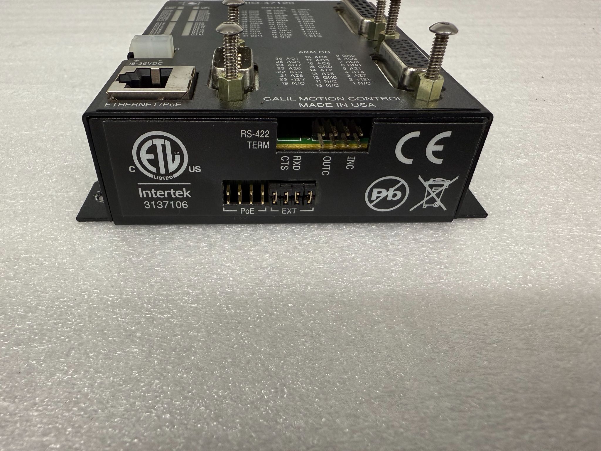 Galil Motion Control RIO-47120 Remote I/O Controller with Ethernet/RS232 USED 3