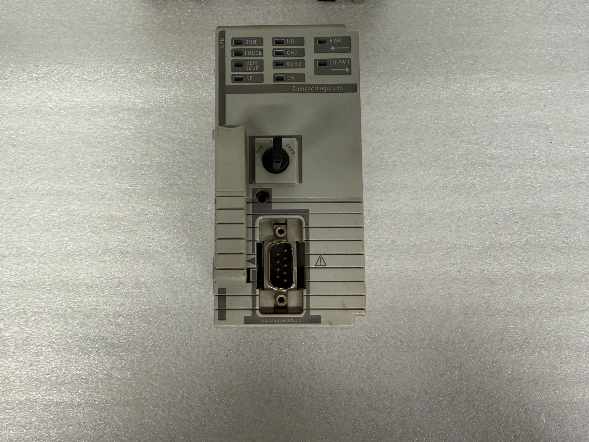 ALLEN BRADLEY 1768-L43 CompactLogix Processor Module USED 0