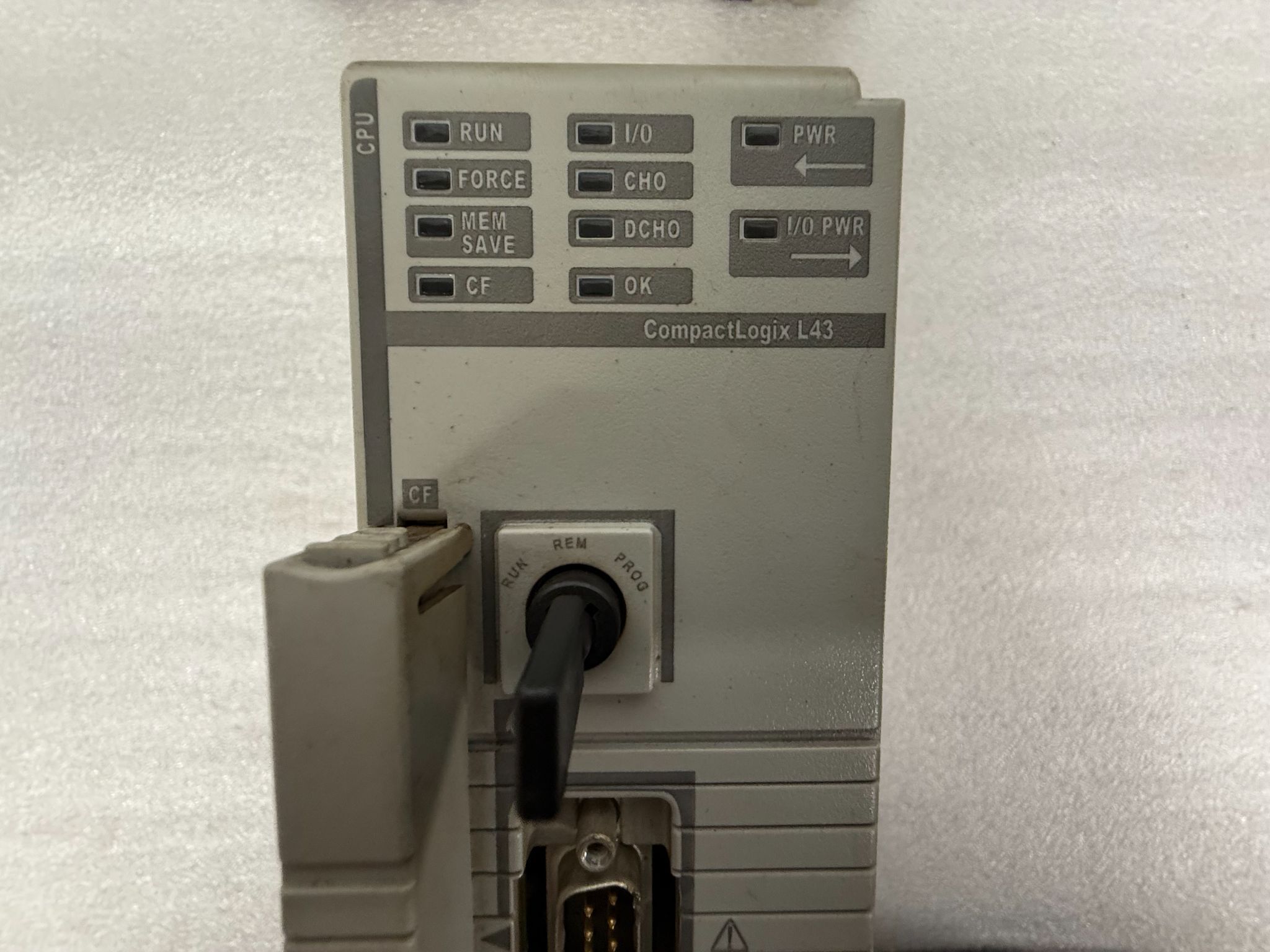 ALLEN BRADLEY 1768-L43 CompactLogix Processor Module USED 1