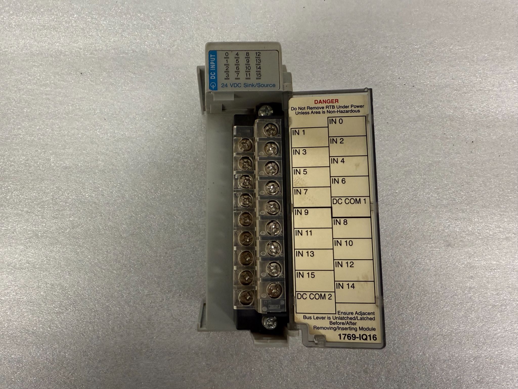 ALLEN BRADLEY 1769-IQ16 Compact I/O Digital Input Module USED 1