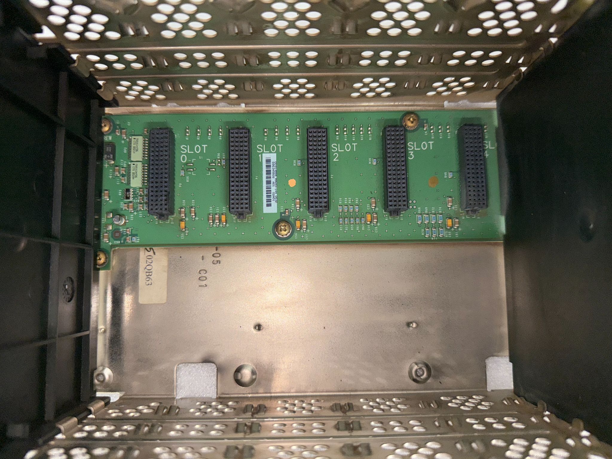 ALLEN BRADLEY 1756-A10 Control-Logix 10 Slot PLC Chassis USED 1