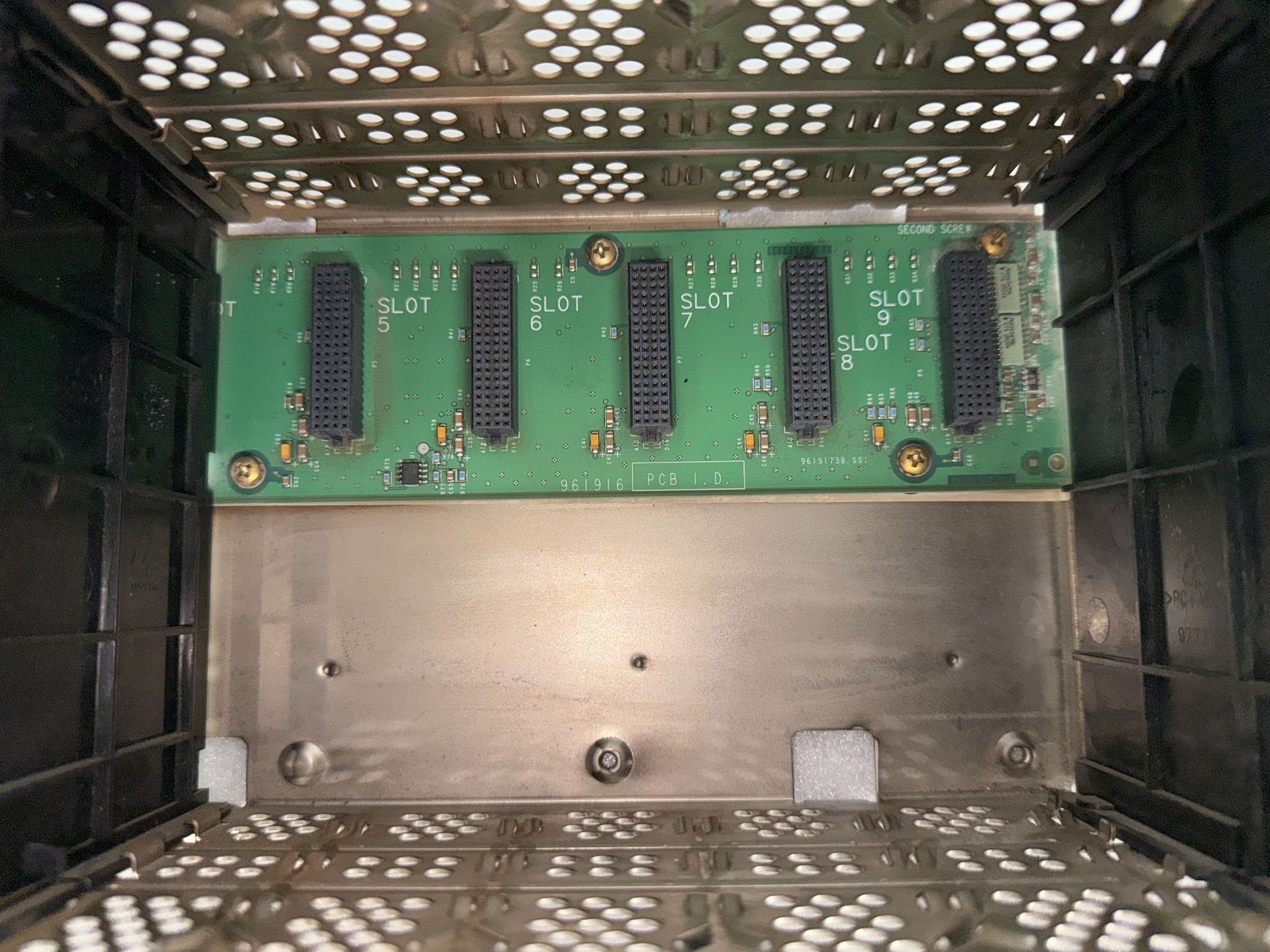 ALLEN BRADLEY 1756-A10 Control-Logix 10 Slot PLC Chassis USED 2