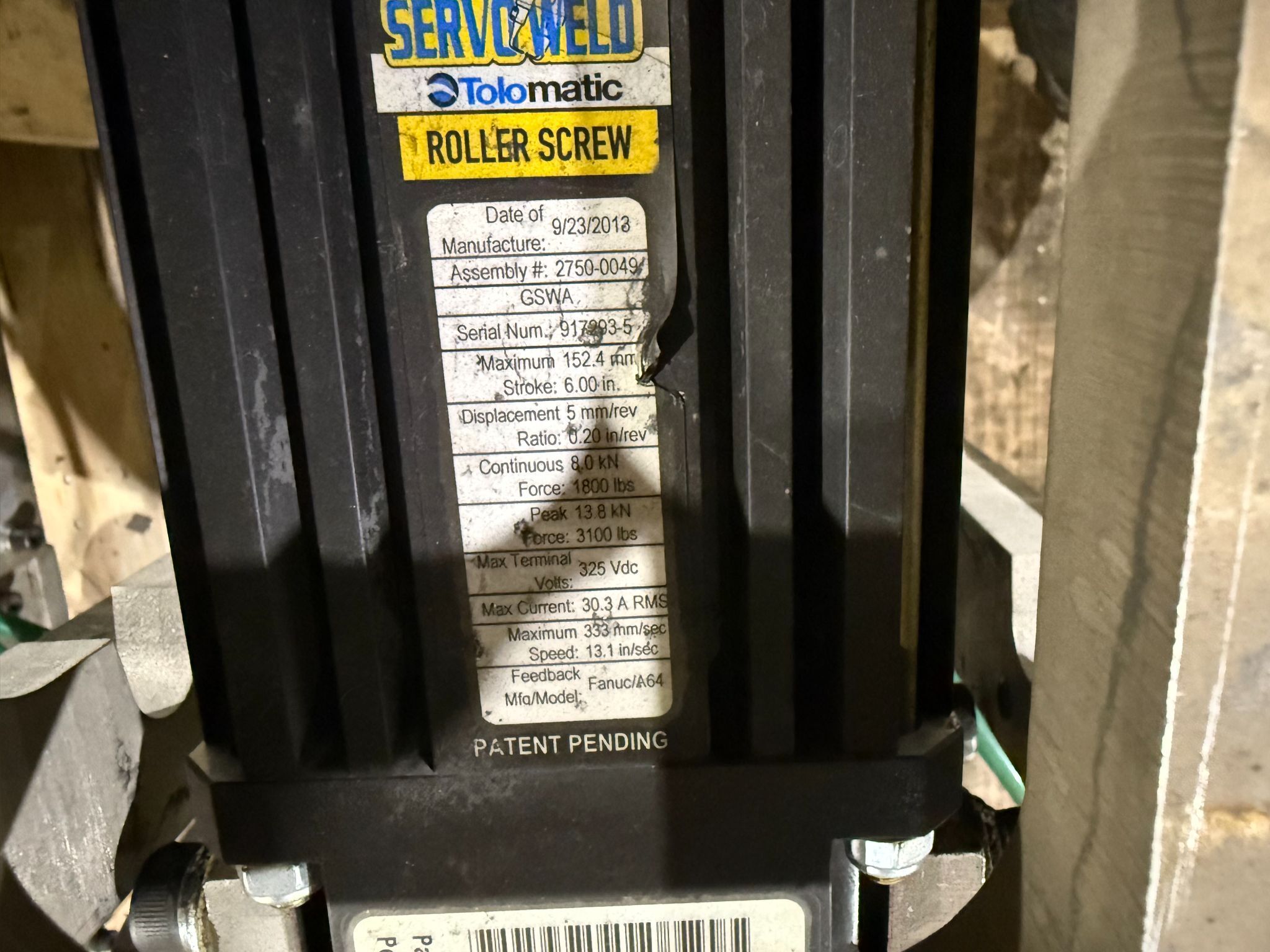 MILCO Pinch-Type Weld Gun USED - Tested 5