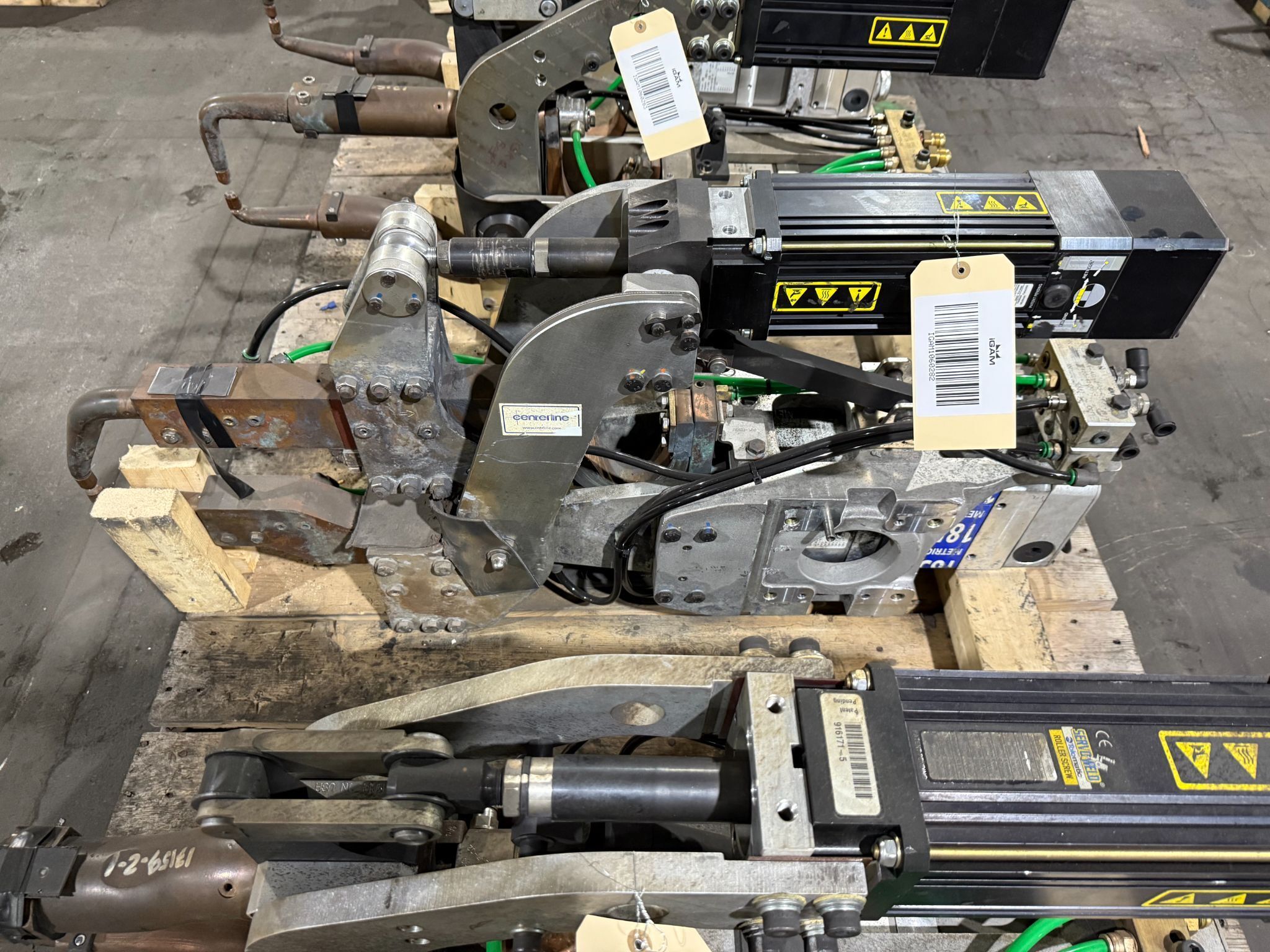 CENTERLINE CFSPIN-020-040-127 Pinch-Type Weld Gun USED - Tested 1