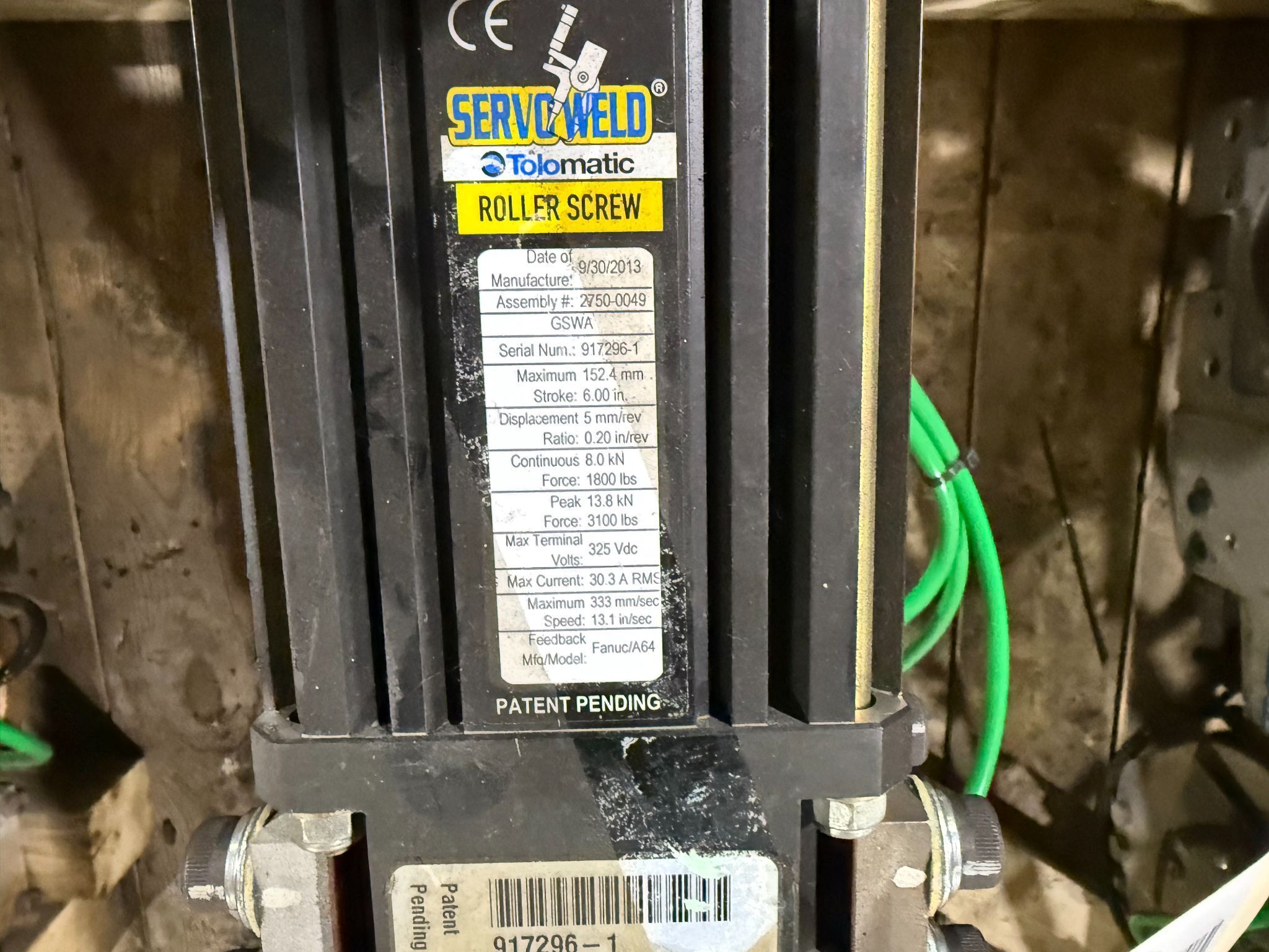 MILCO 665-16001-71 Pinch-Type Weld Gun USED - Tested 2