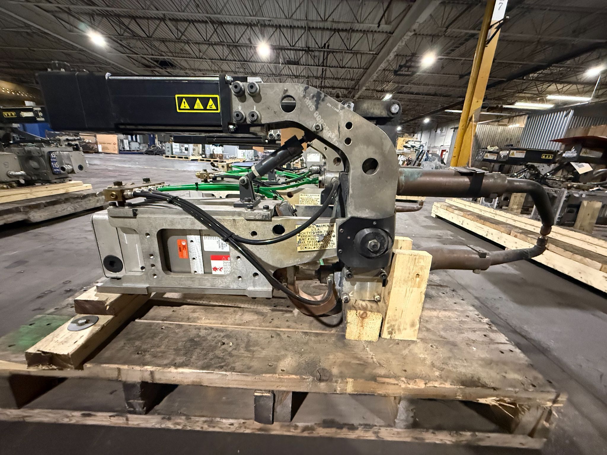MILCO 665-16001-75 Pinch-Type Weld Gun USED - Tested 0