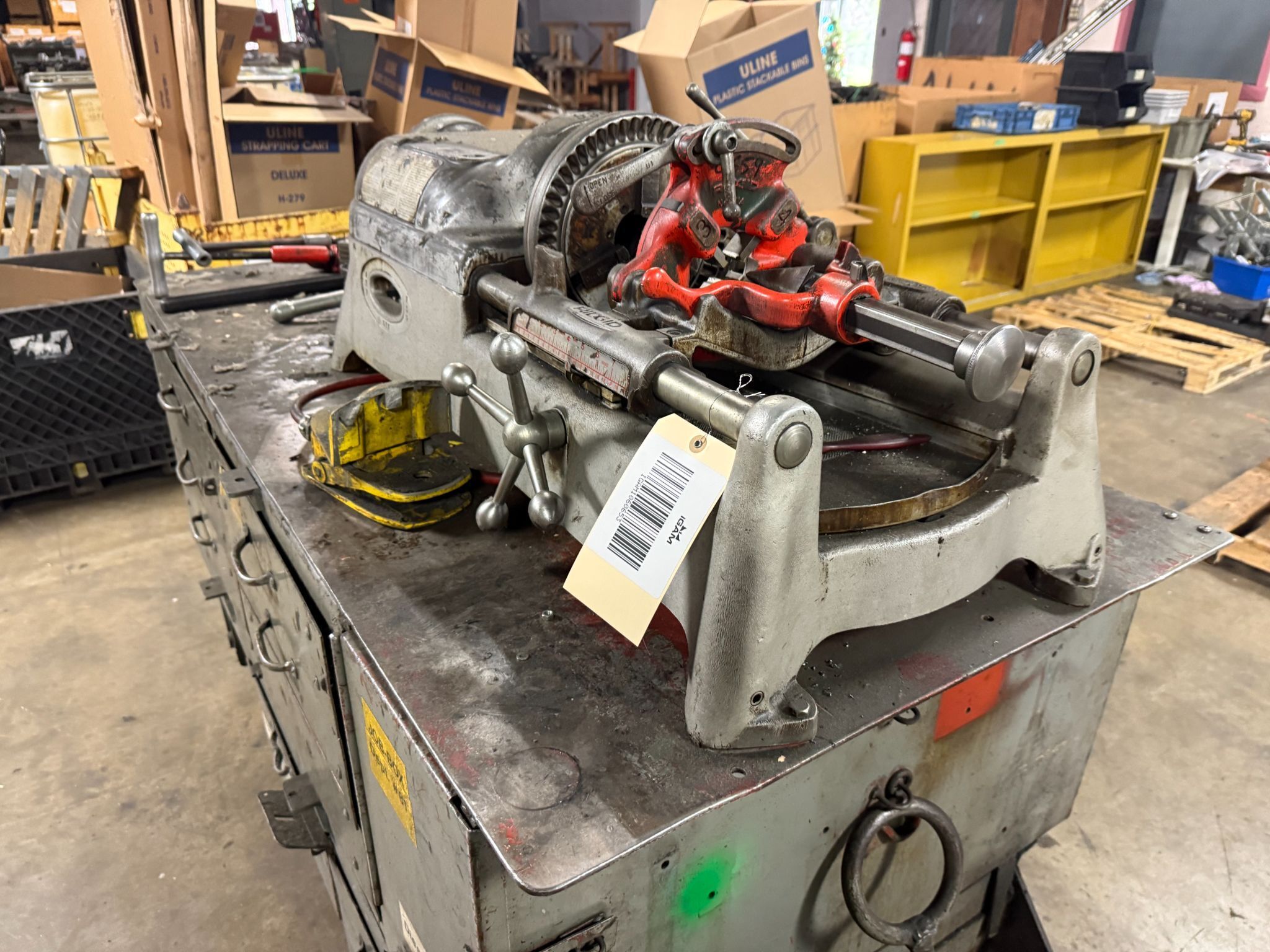 RIDGID 535 Pipe Threading Machine USED - Tested 0