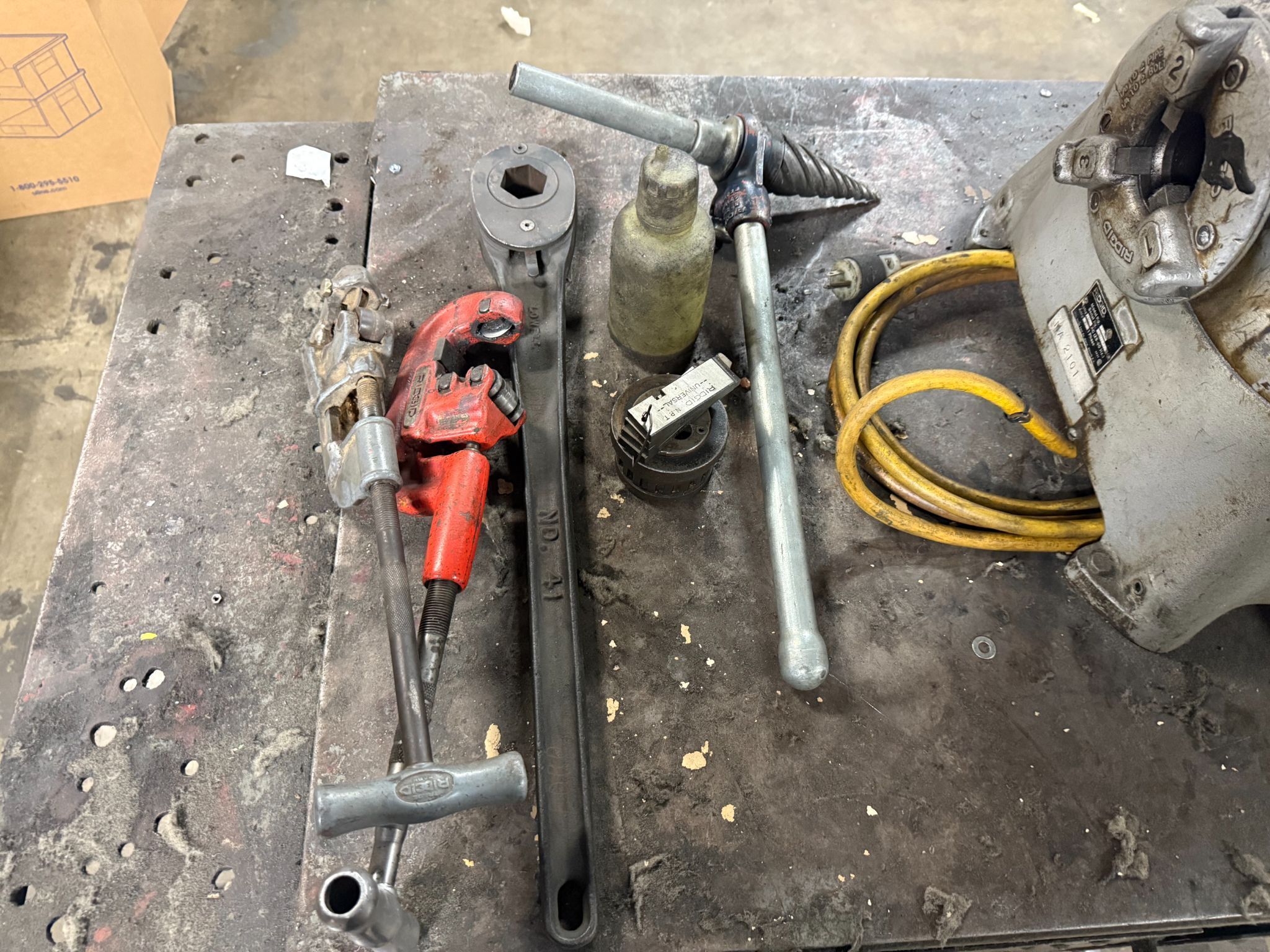 RIDGID 535 Pipe Threading Machine USED - Tested 2