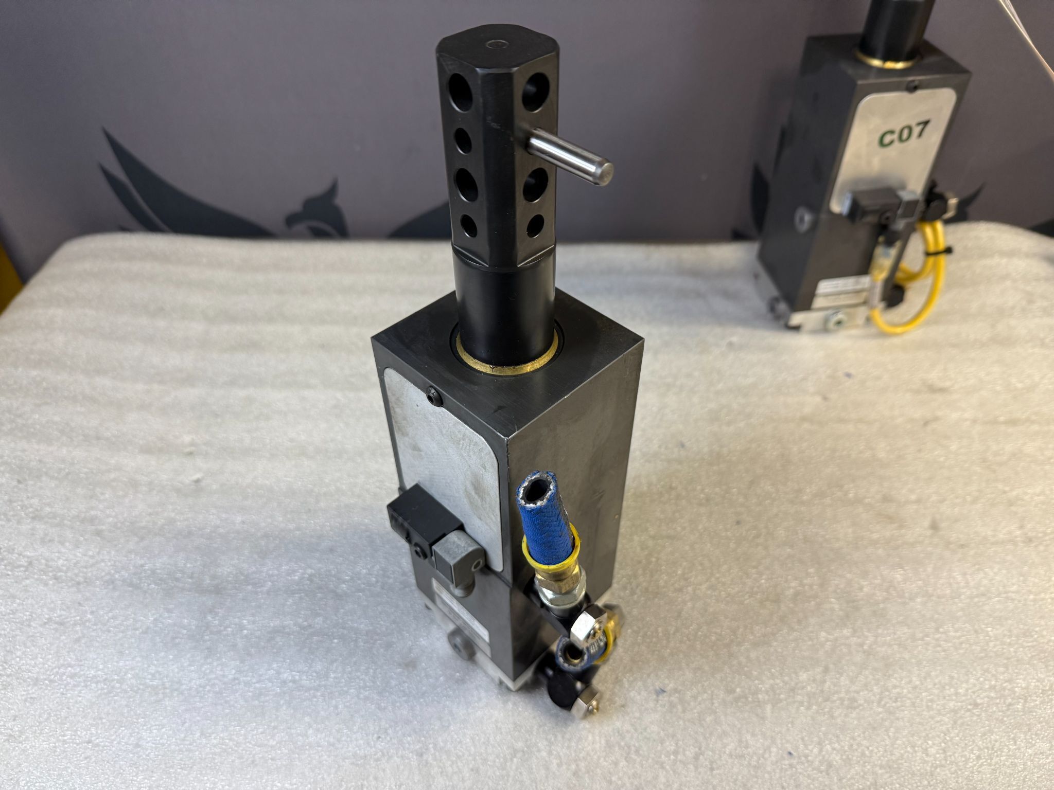 ZAYTRAN LSA‑95‑G‑50‑SEN Pneumatic Shot Pin Actuator USED 0
