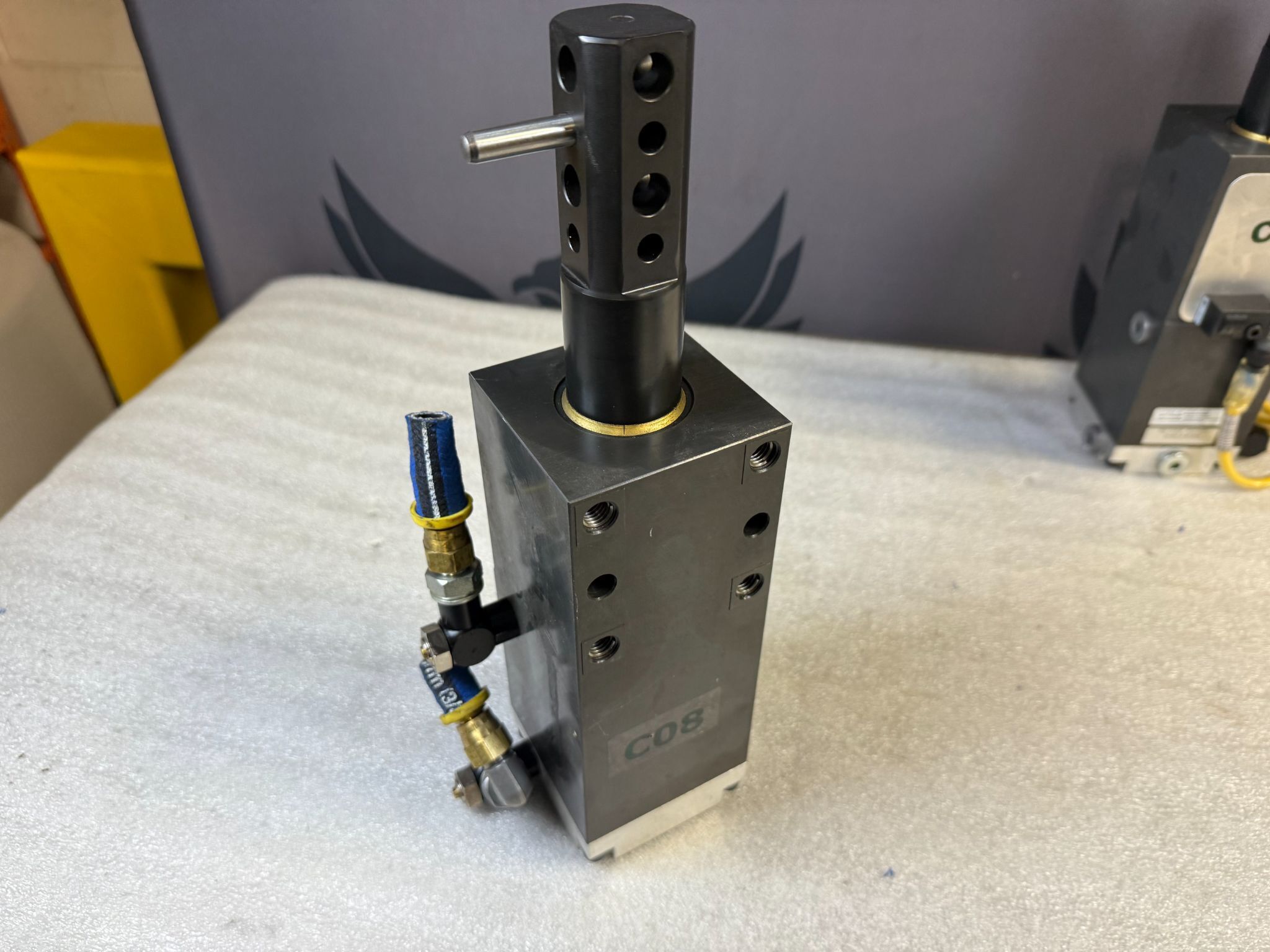 ZAYTRAN LSA‑95‑G‑50‑SEN Pneumatic Shot Pin Actuator USED 3