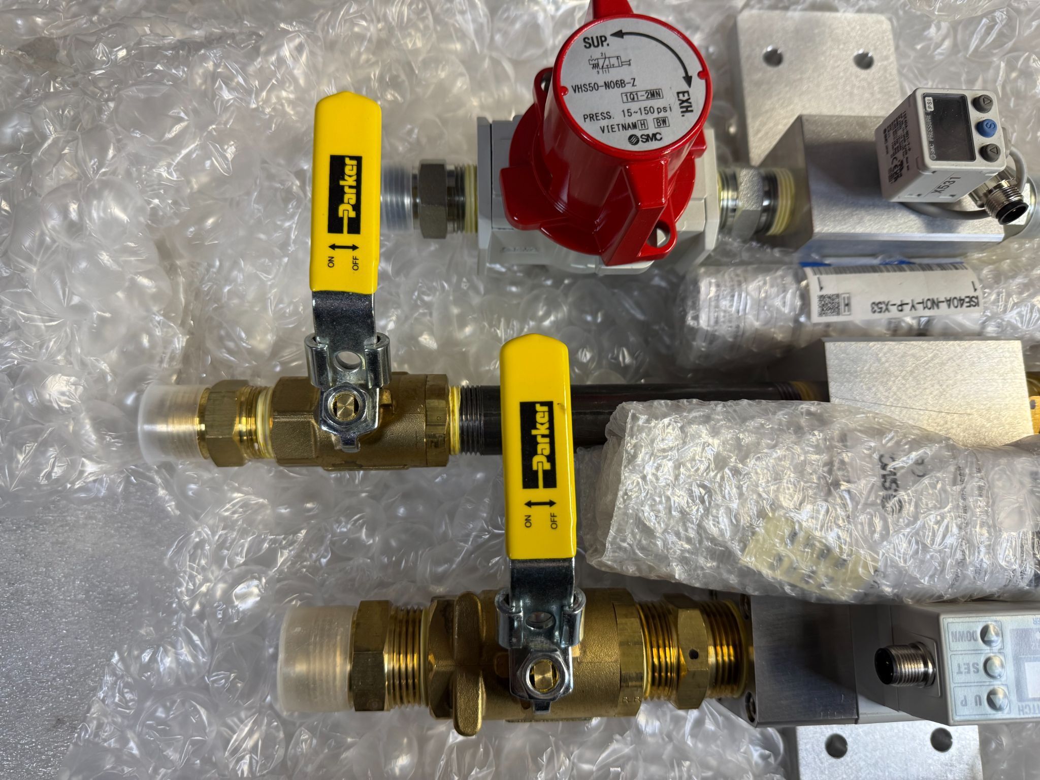 SMC VHS50-DUN03381 Air & Water Supply Assembly NEW 0