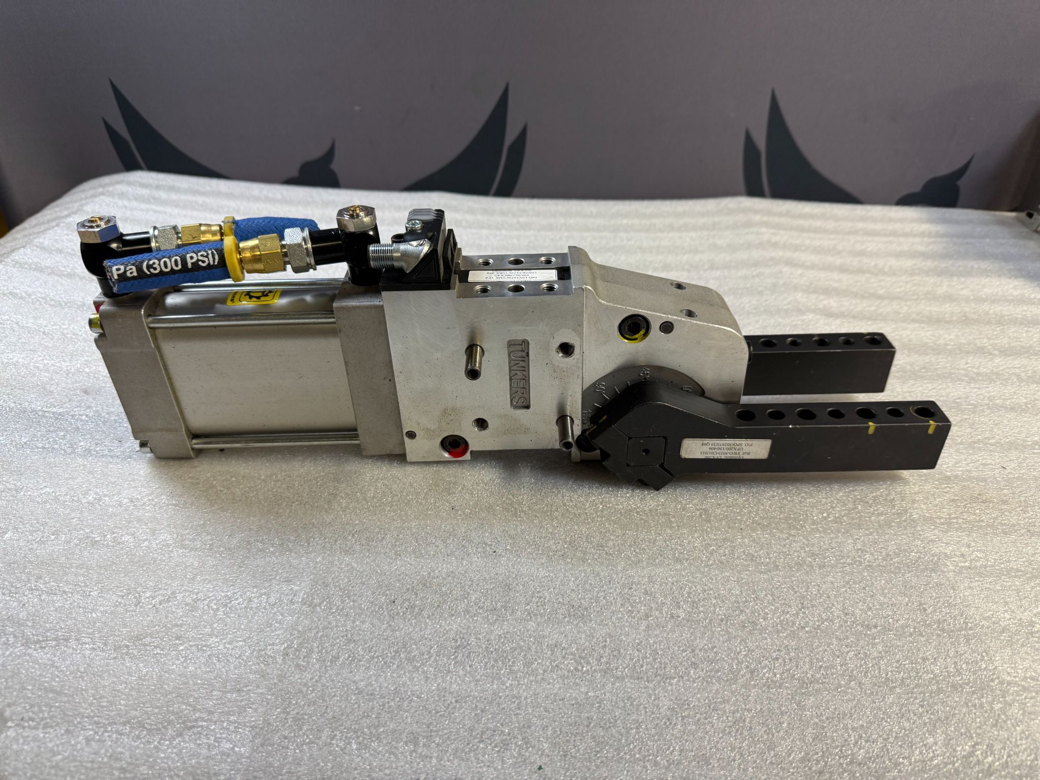 TUNKERS VU 50.1 BR2 A05 T12 5–135° Pneumatic Clamp USED 0