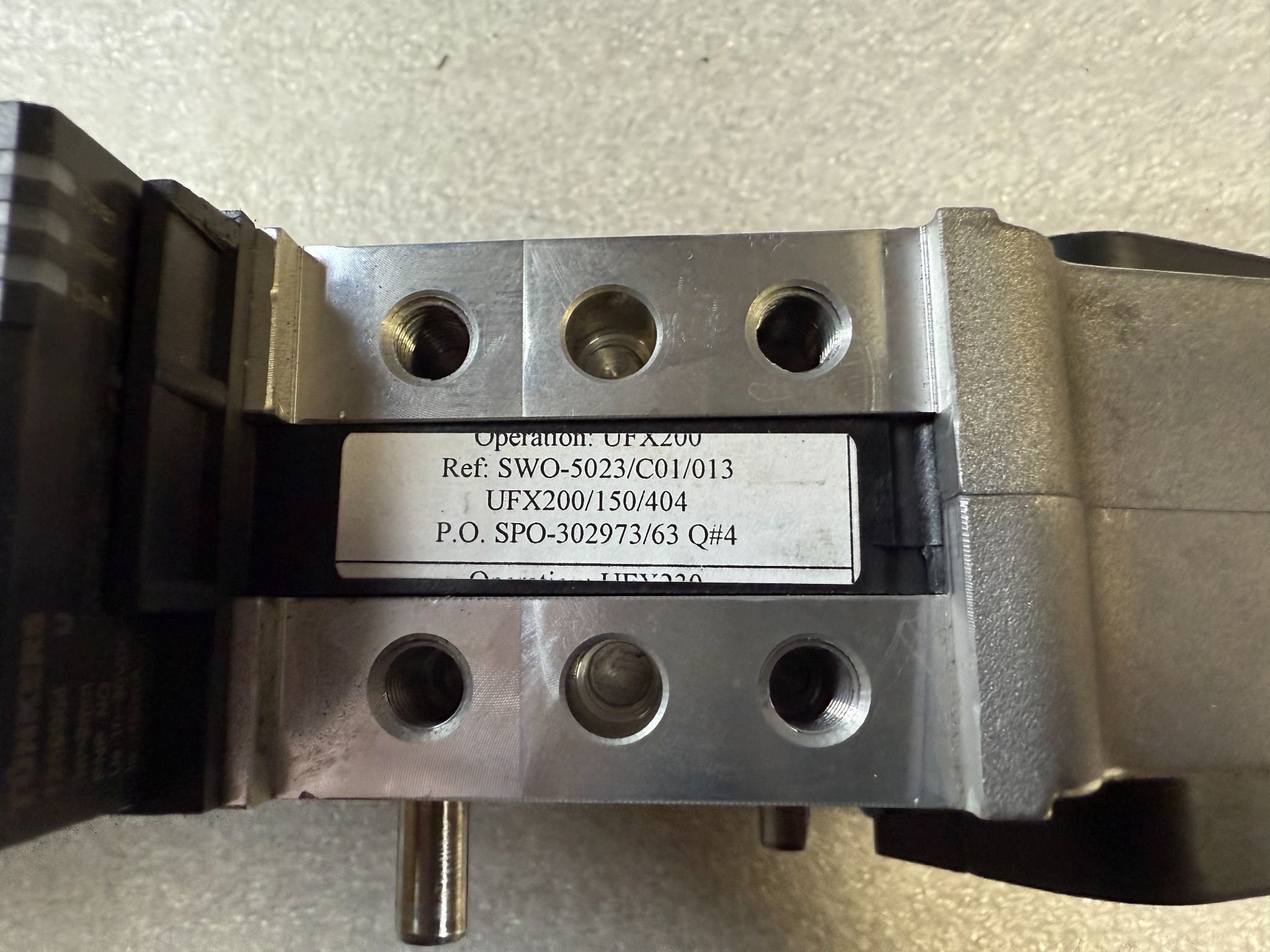 TUNKERS VU 50.1 BR2 A05 T12 5–135° Pneumatic Clamp USED 1