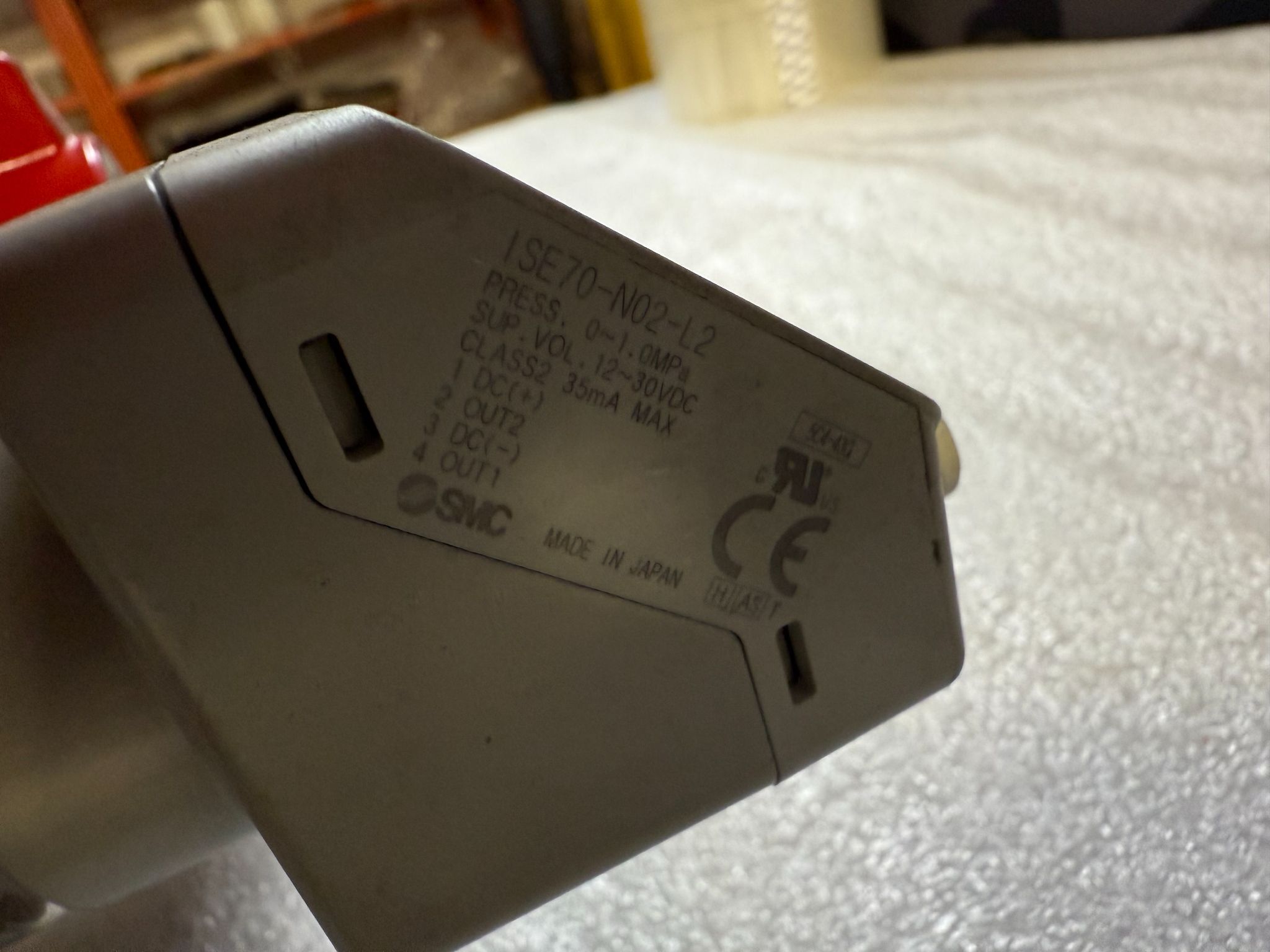 SMC VHS50‑10N‑X30 Pneumatic Safety Shut‑Off Valve Assembly USED 4