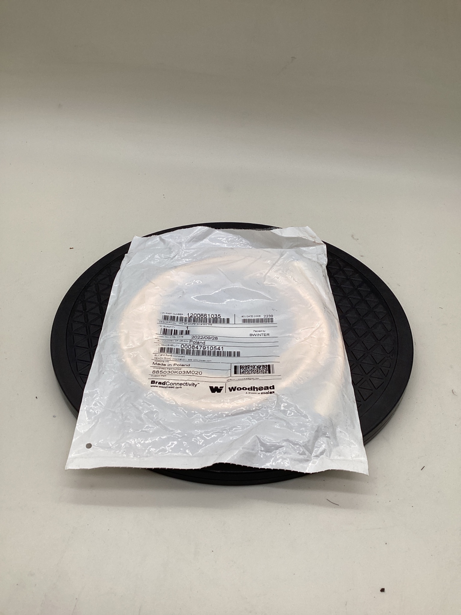 BRAD CONNECTIVITY / MOLEX 1200661035 Micro-Change Cordset 5-Pole 2M NEW 0