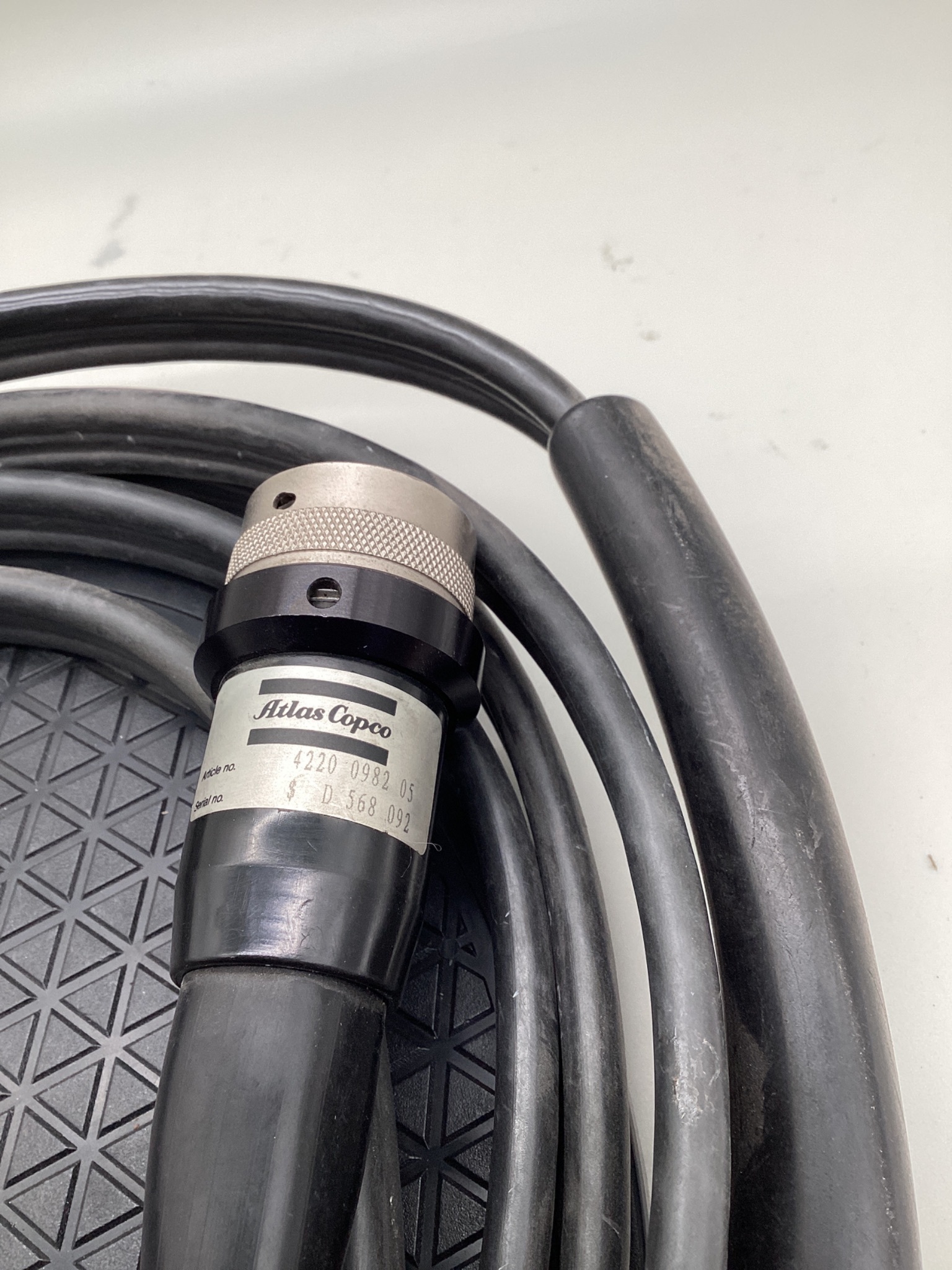 Atlas Copco 4220 0982 05 Tensor S Tool Cable USED 1