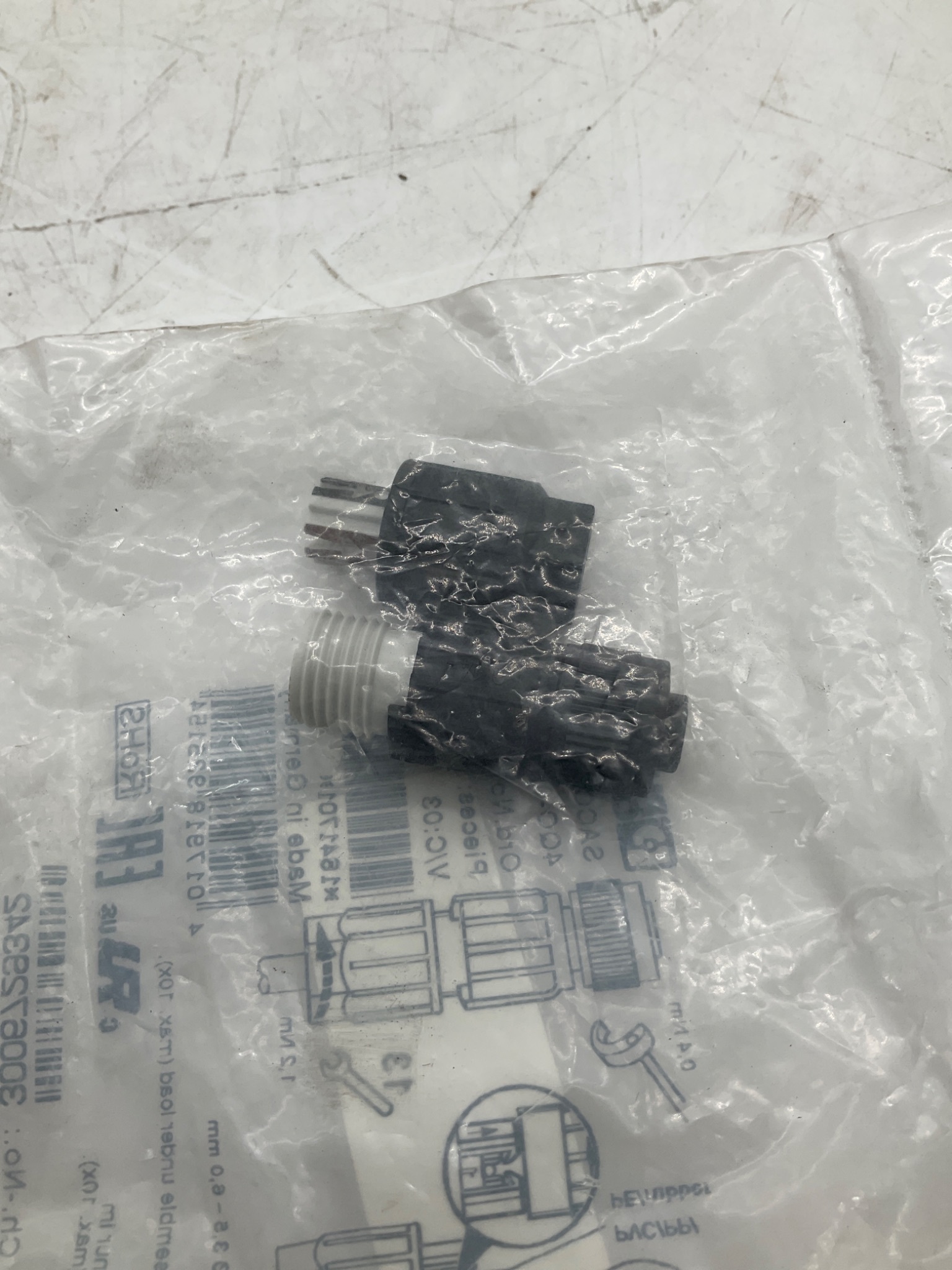PHOENIX CONTACT SACC-M12FS-4QO-0,34 Field Wireable M12 Connector NEW 2