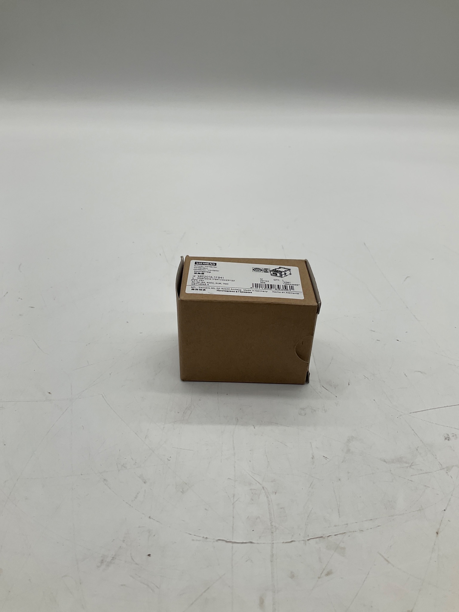SIEMENS 3RT2016-1FB41 SIRIUS Contactor 24VDC 1NO NEW 1