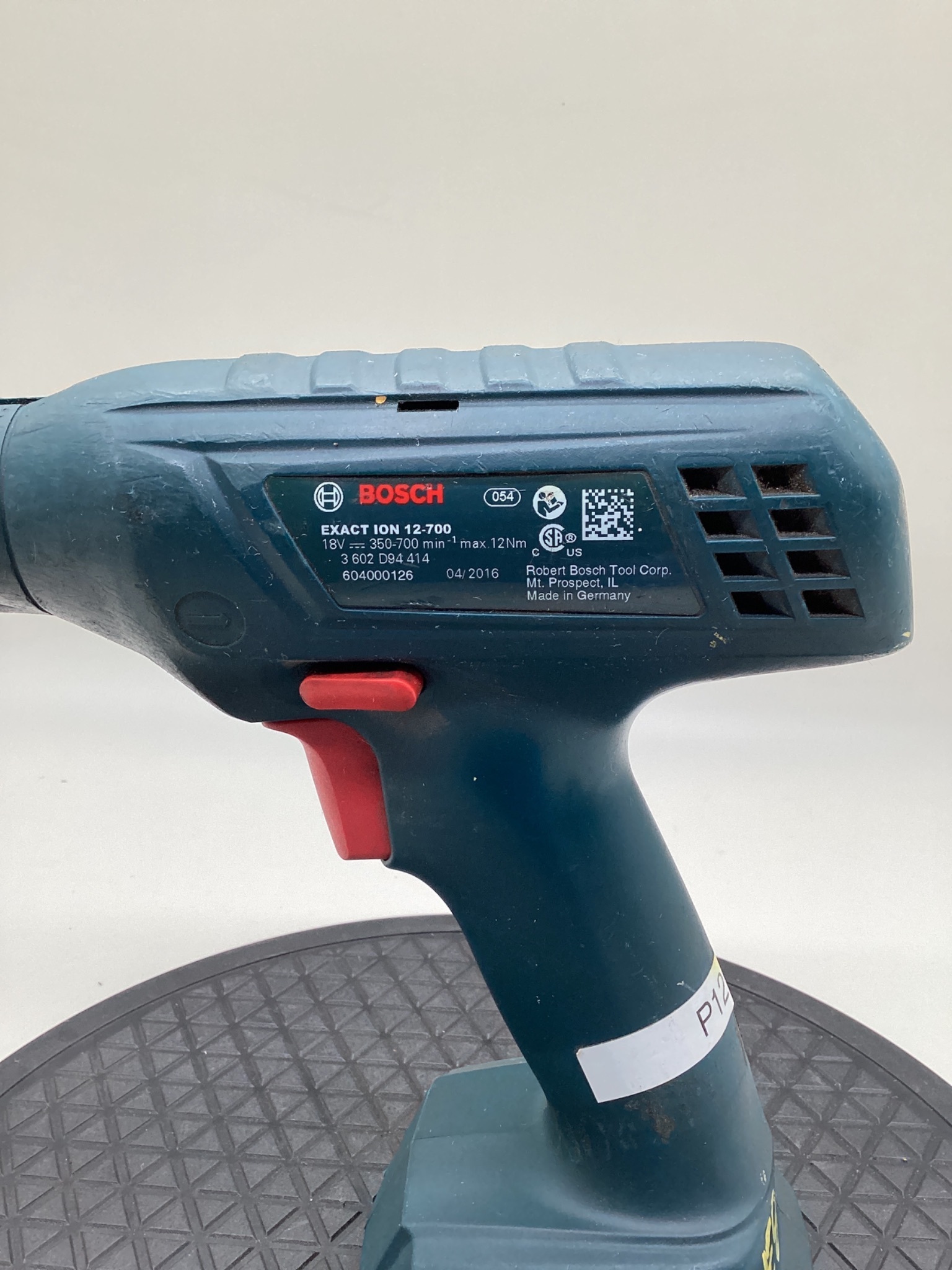 Bosch 3 602 D94 414 EXACT ION 12-700 Cordless Torque Screwdriver USED 1