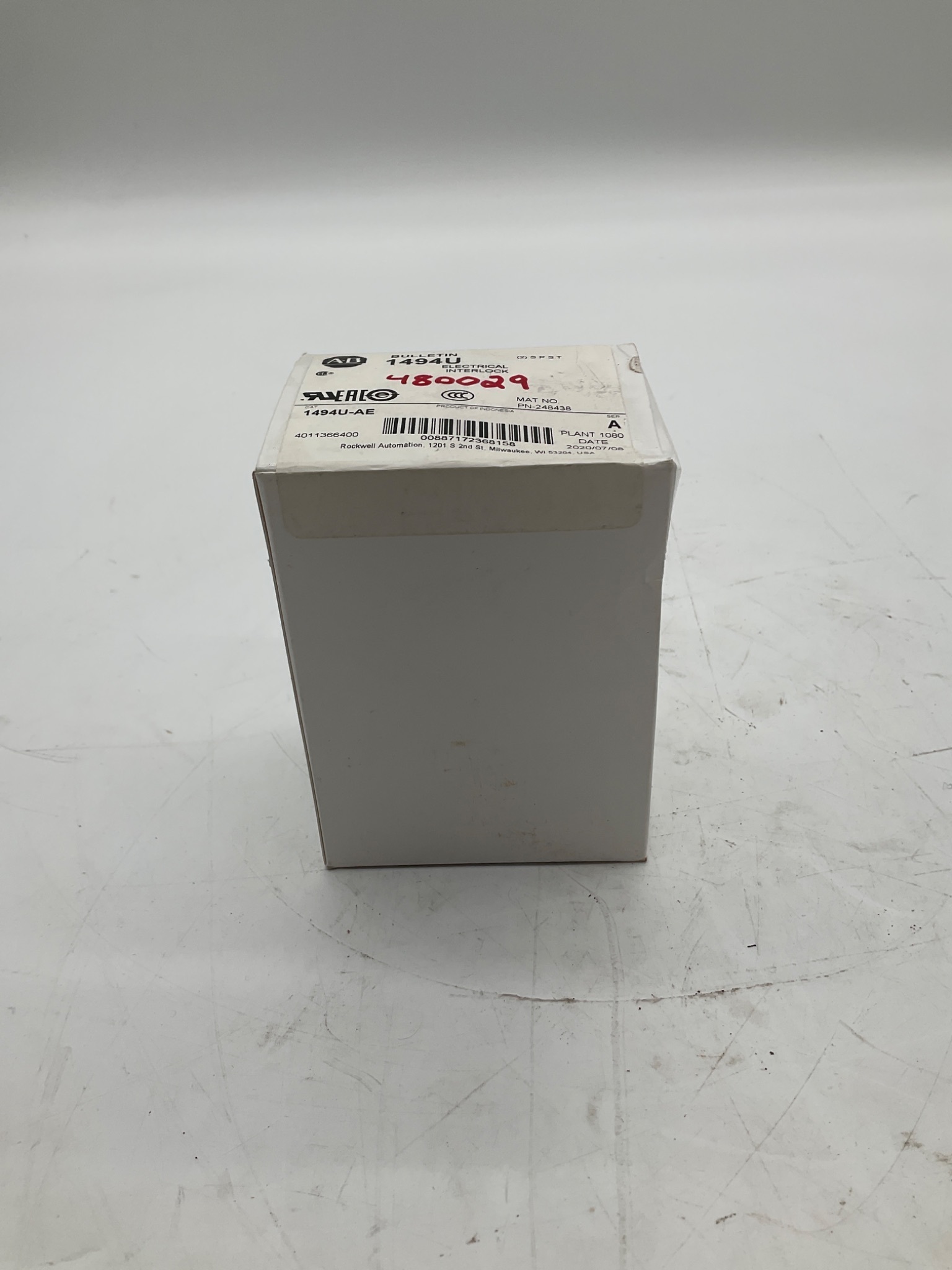 ALLEN-BRADLEY 1494U-AE Electrical Interlock NEW 0