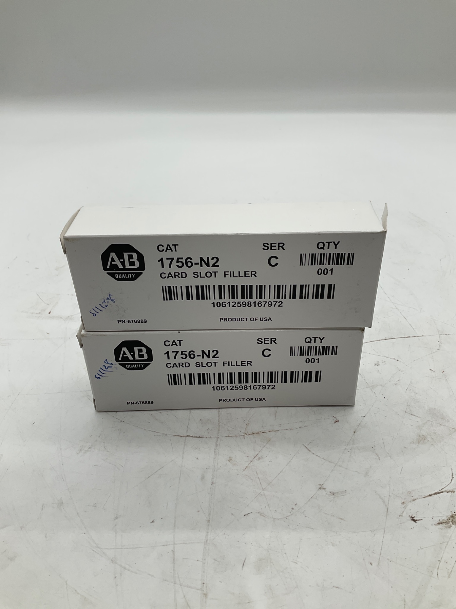 ALLEN-BRADLEY 1756-N2 ControlLogix Card Slot Filler (LOT OF 2) NEW 0