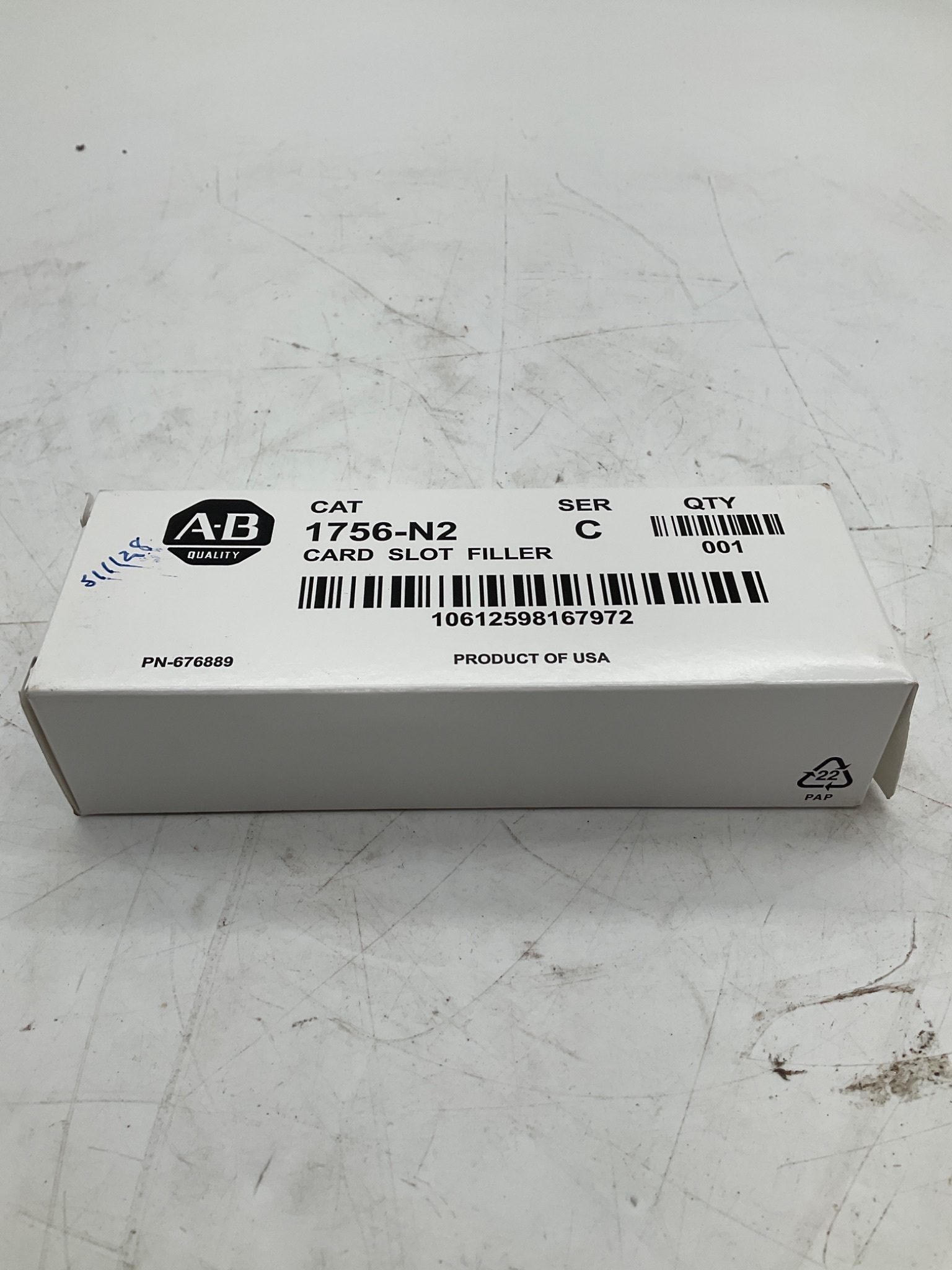 ALLEN-BRADLEY 1756-N2 ControlLogix Card Slot Filler (LOT OF 2) NEW 2