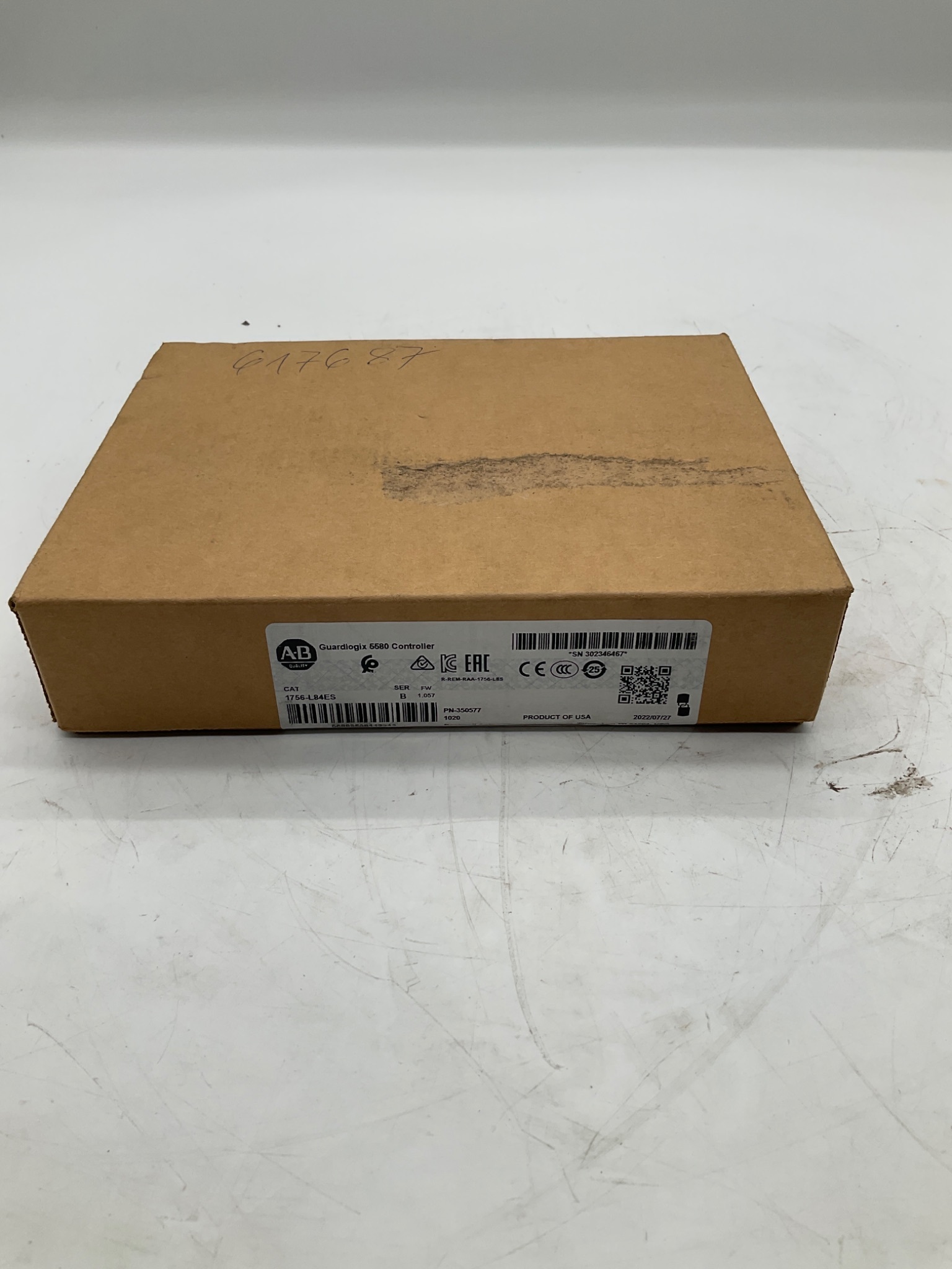 ALLEN-BRADLEY 1756-L84ES GuardLogix 5580 Safety Controller NEW 2