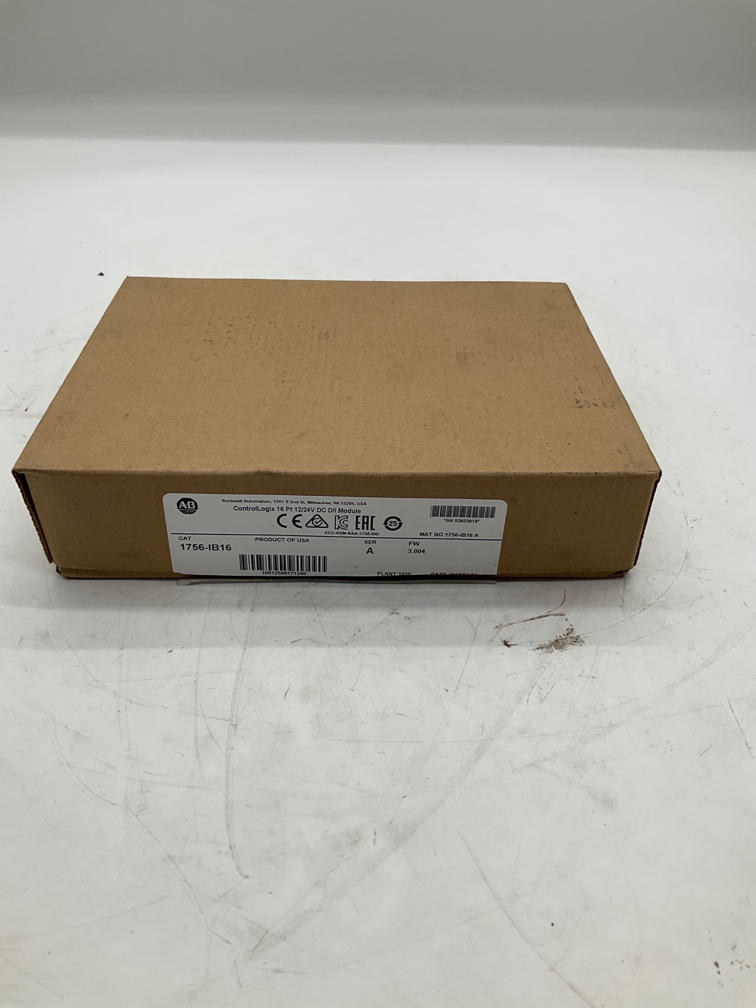 ALLEN-BRADLEY 1756-IB16 ControlLogix 16 Point Digital Input Module NEW 0